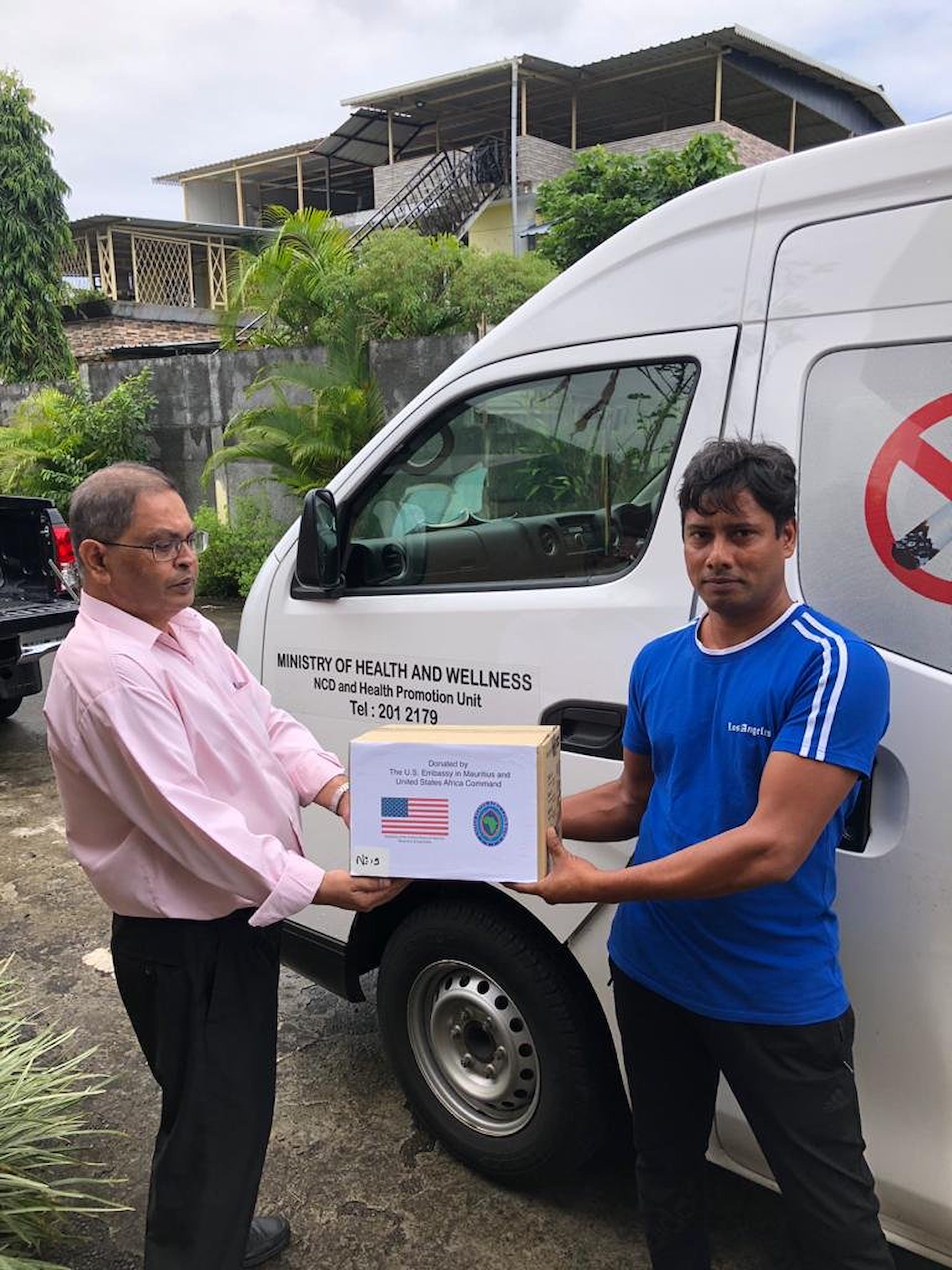 Humanitarian assistance provided to Seychelles, Mauritius to combat COVID-19