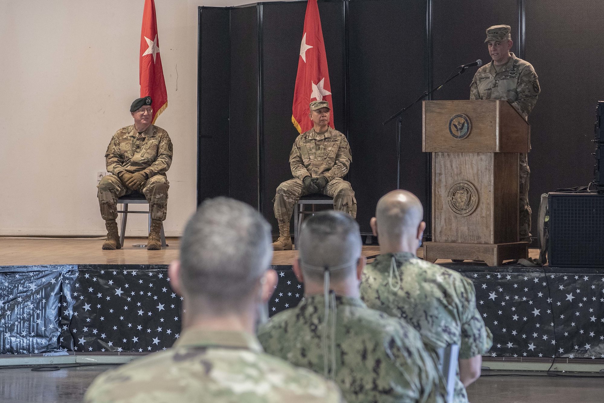 CJTF-HOA holds change of command ceremony