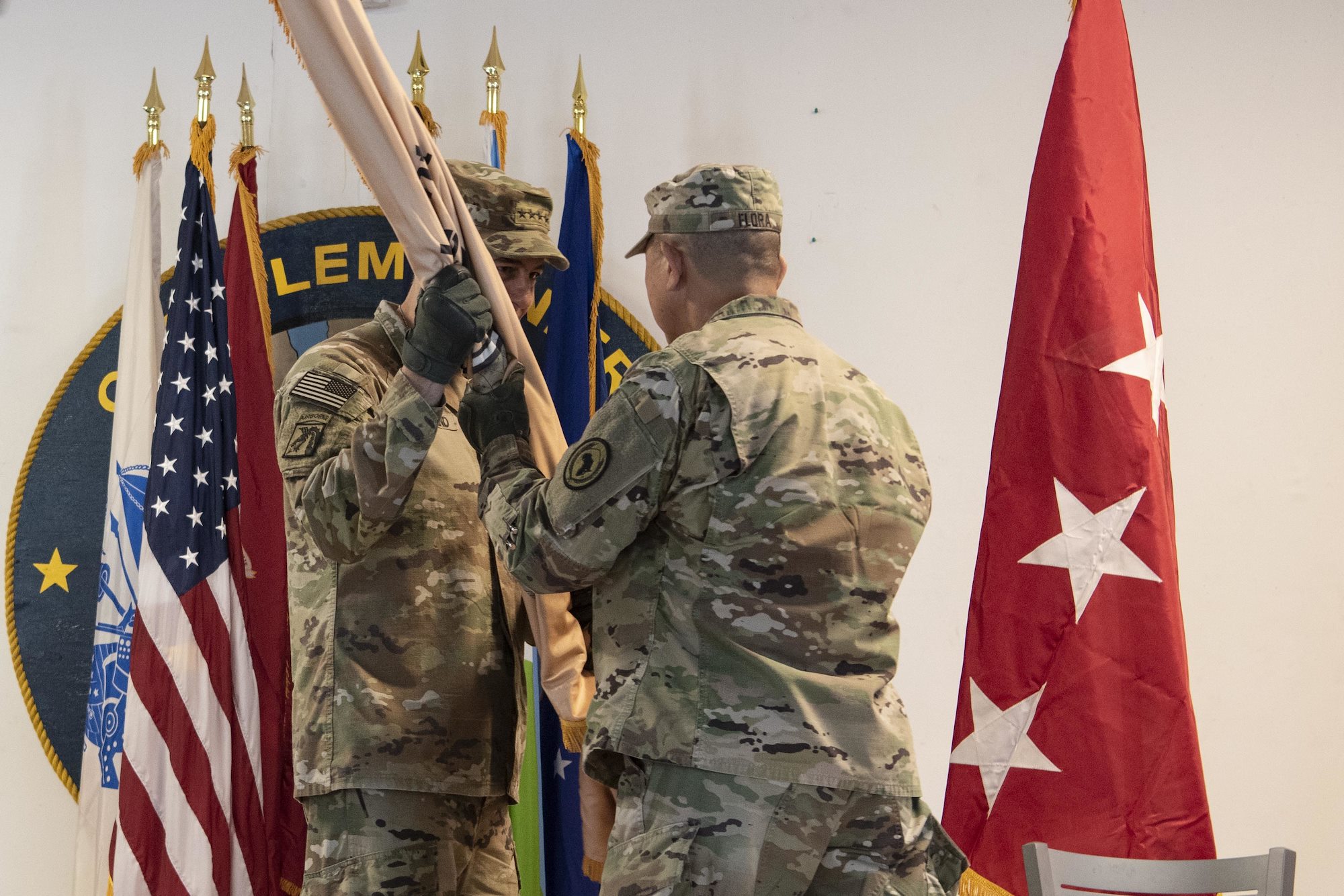 CJTF-HOA holds change of command ceremony