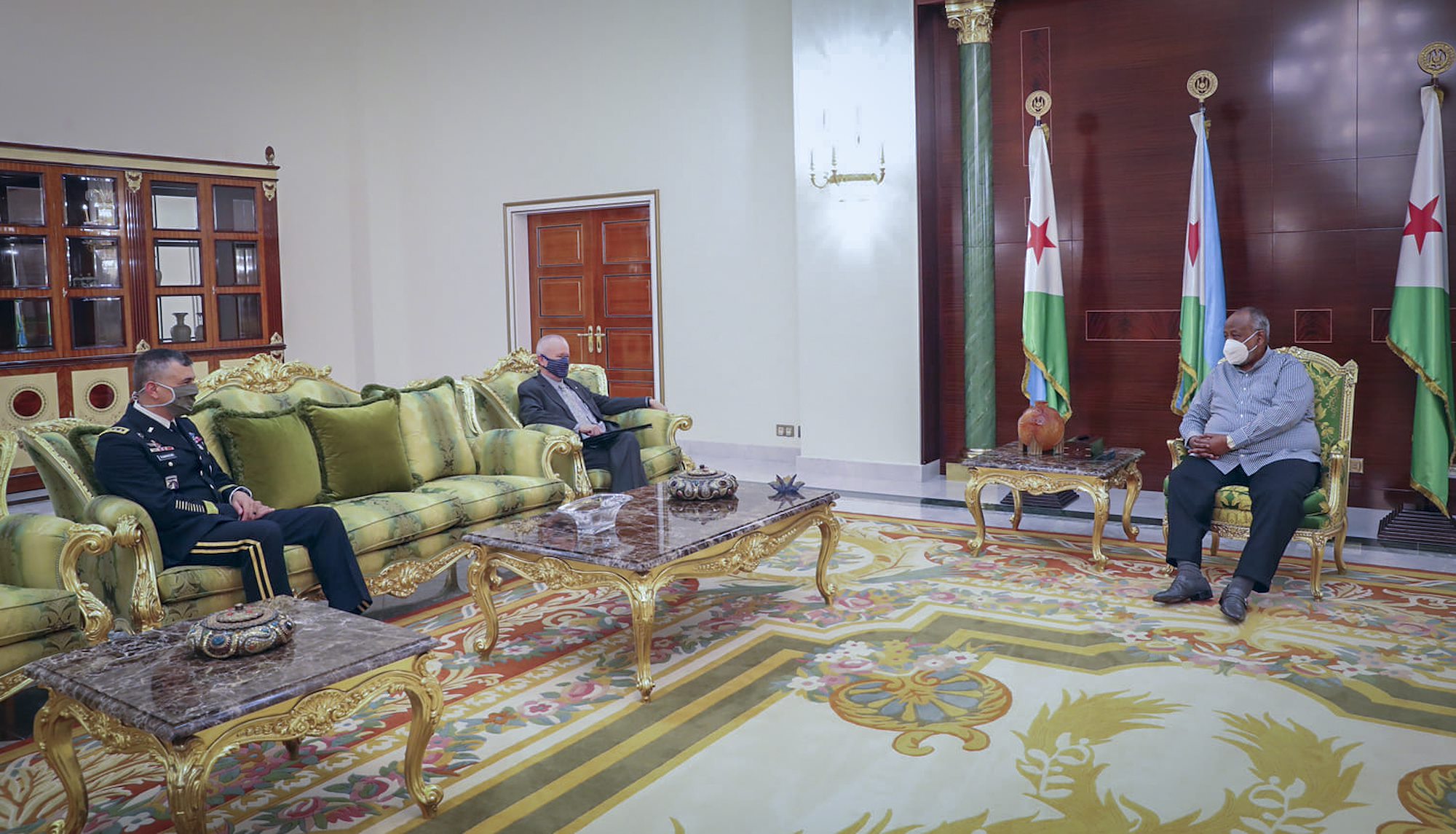 AFRICOM commander meets with Djiboutian leaders