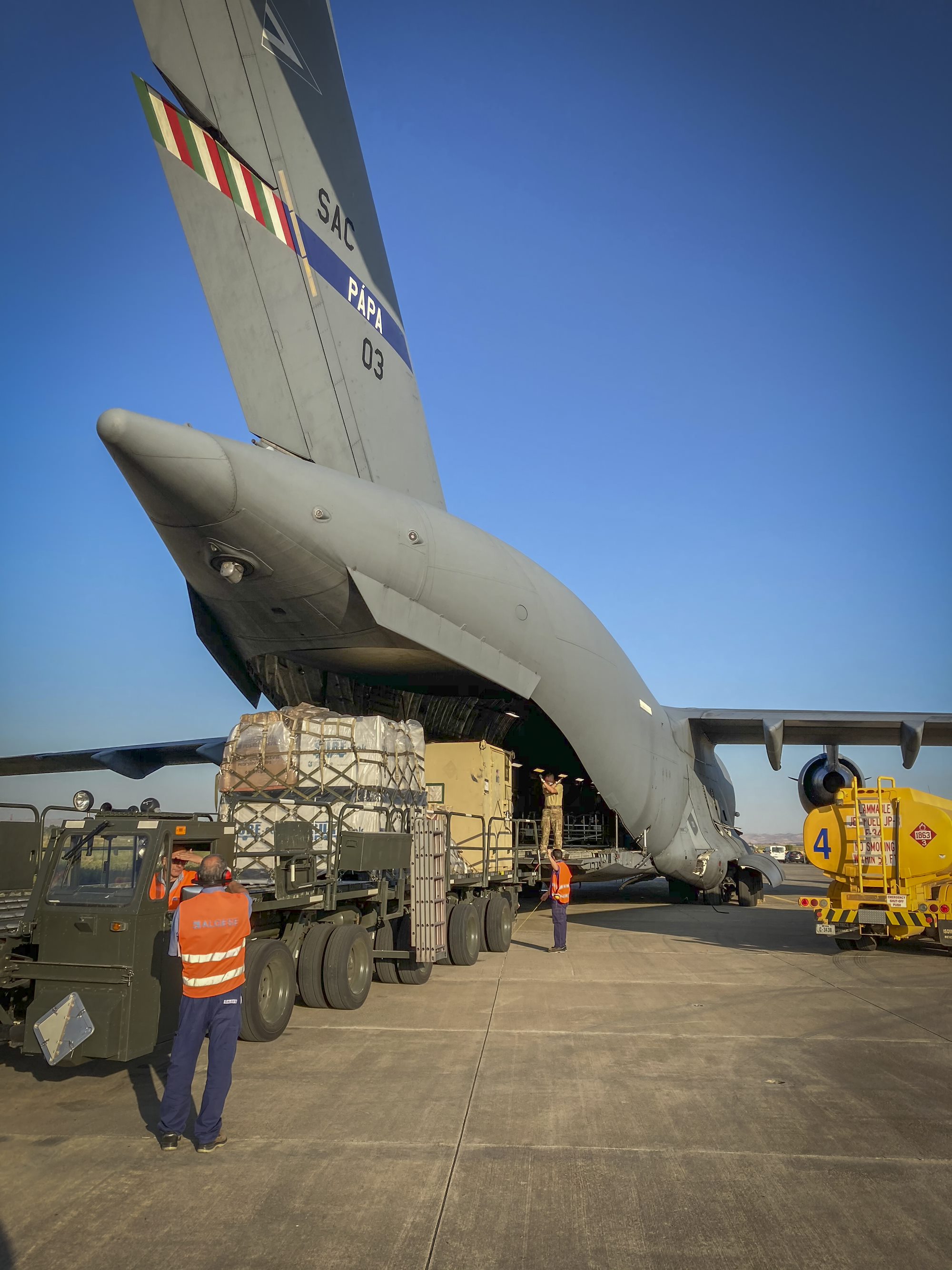 AFRICOM partners with NATO to deliver critical supplies to East Africa