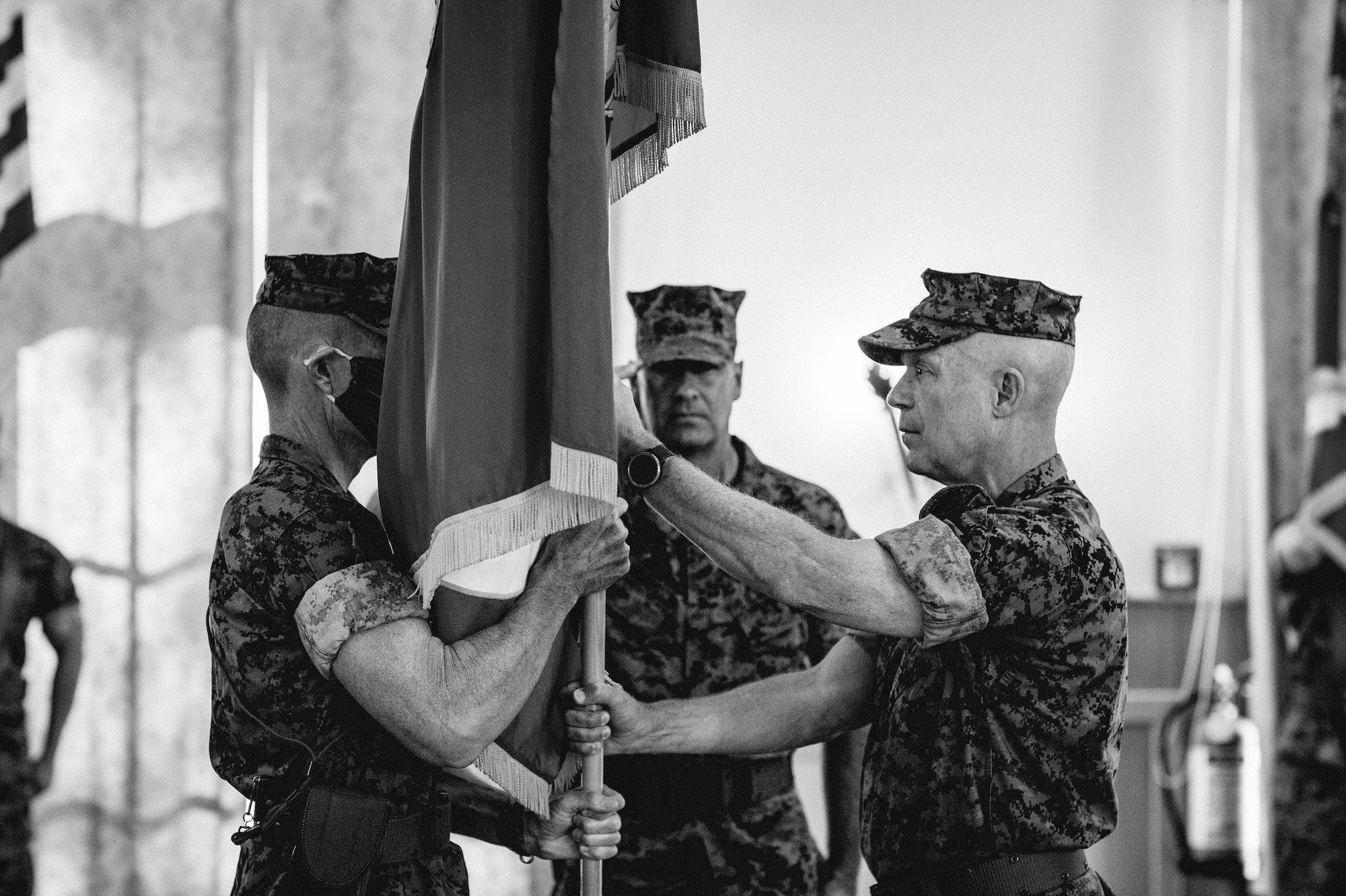 New Commander and Sergeant Major Take Charge at Marine Corps Forces Europe and Africa