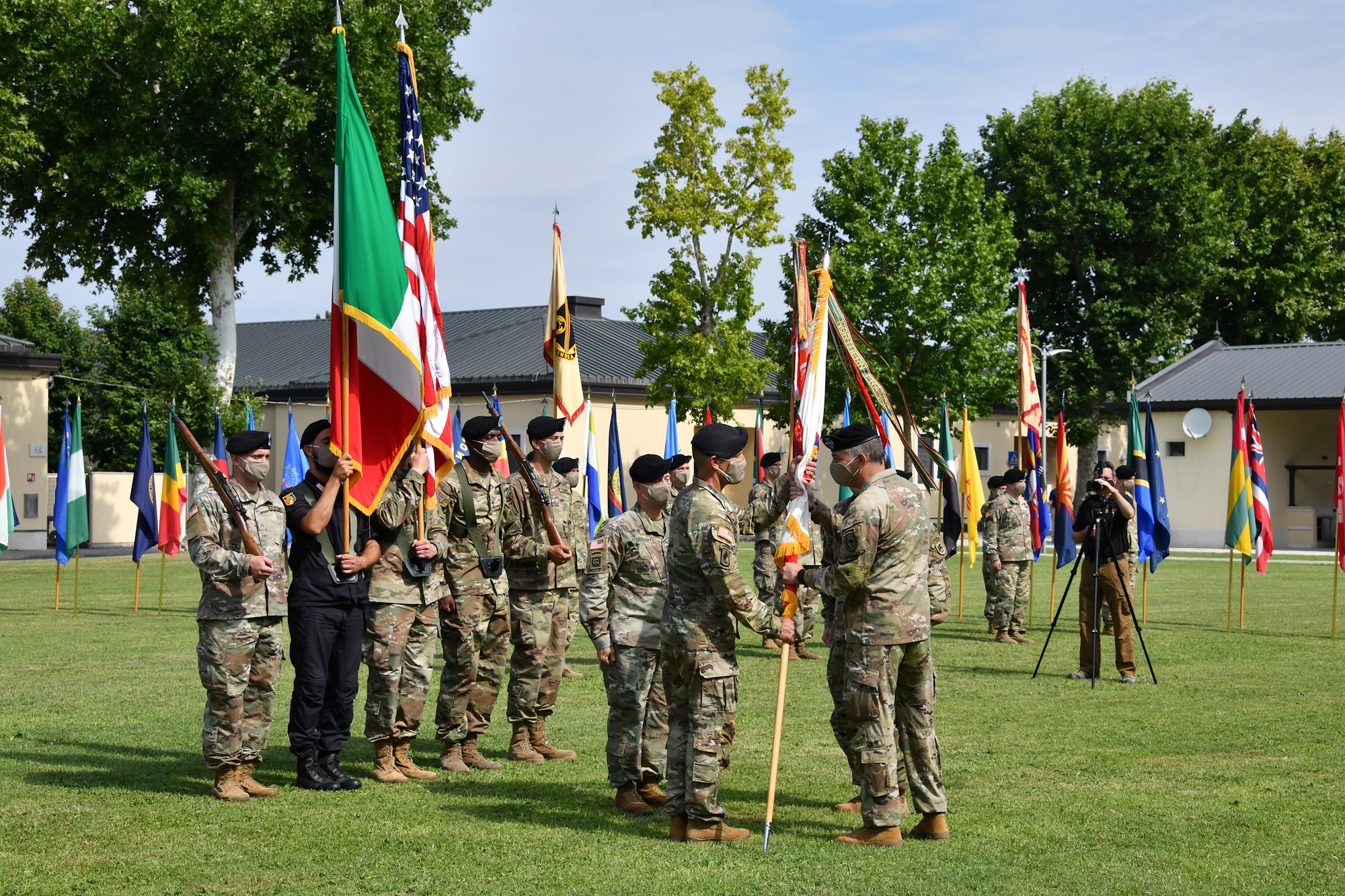 USARAF holds change of command ceremony