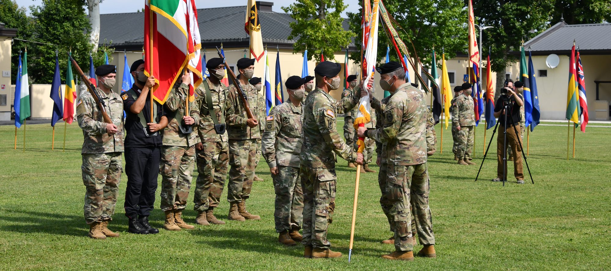 USARAF holds change of command ceremony