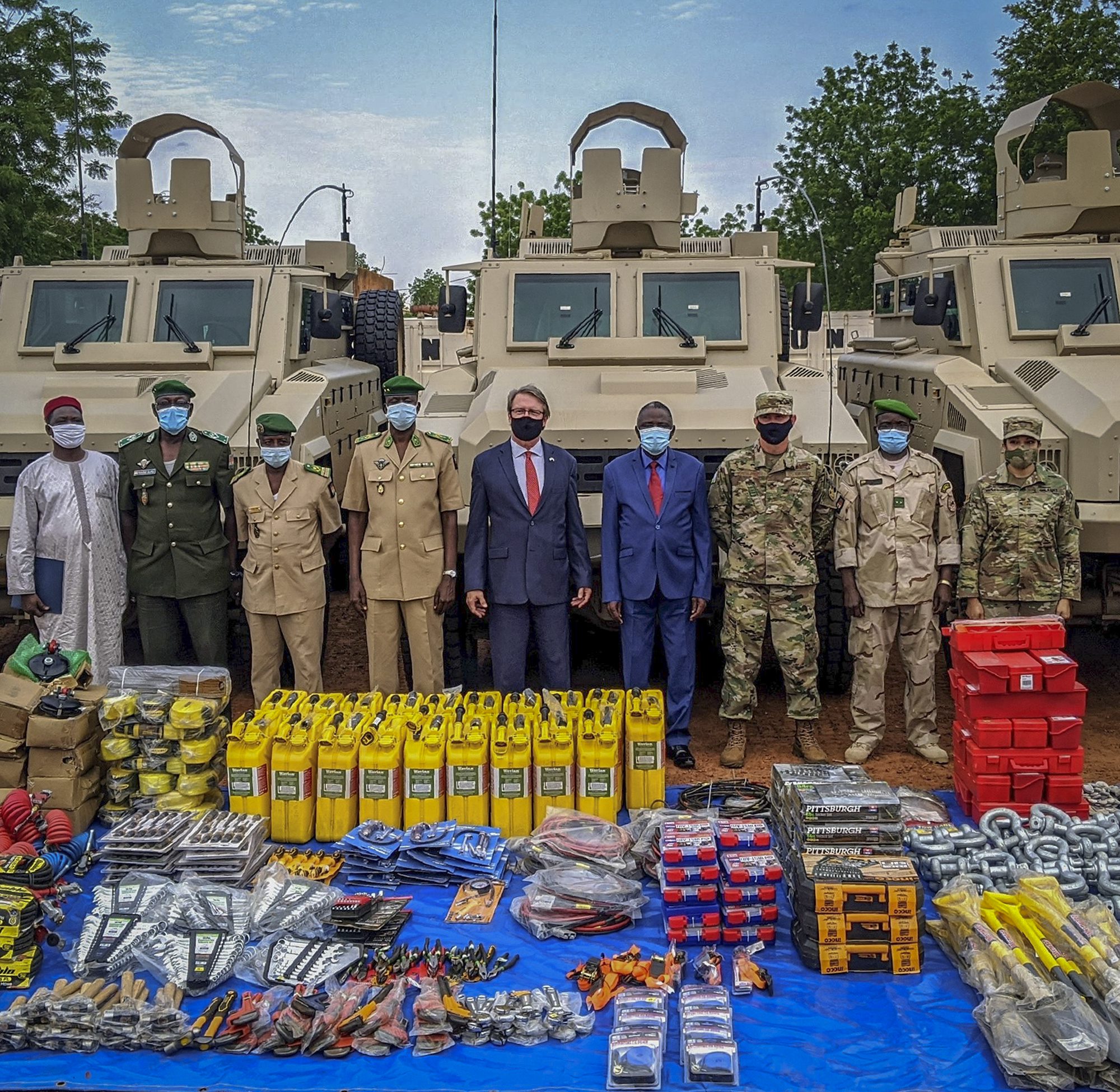 U.S. donates $8M in military equipment to Niger