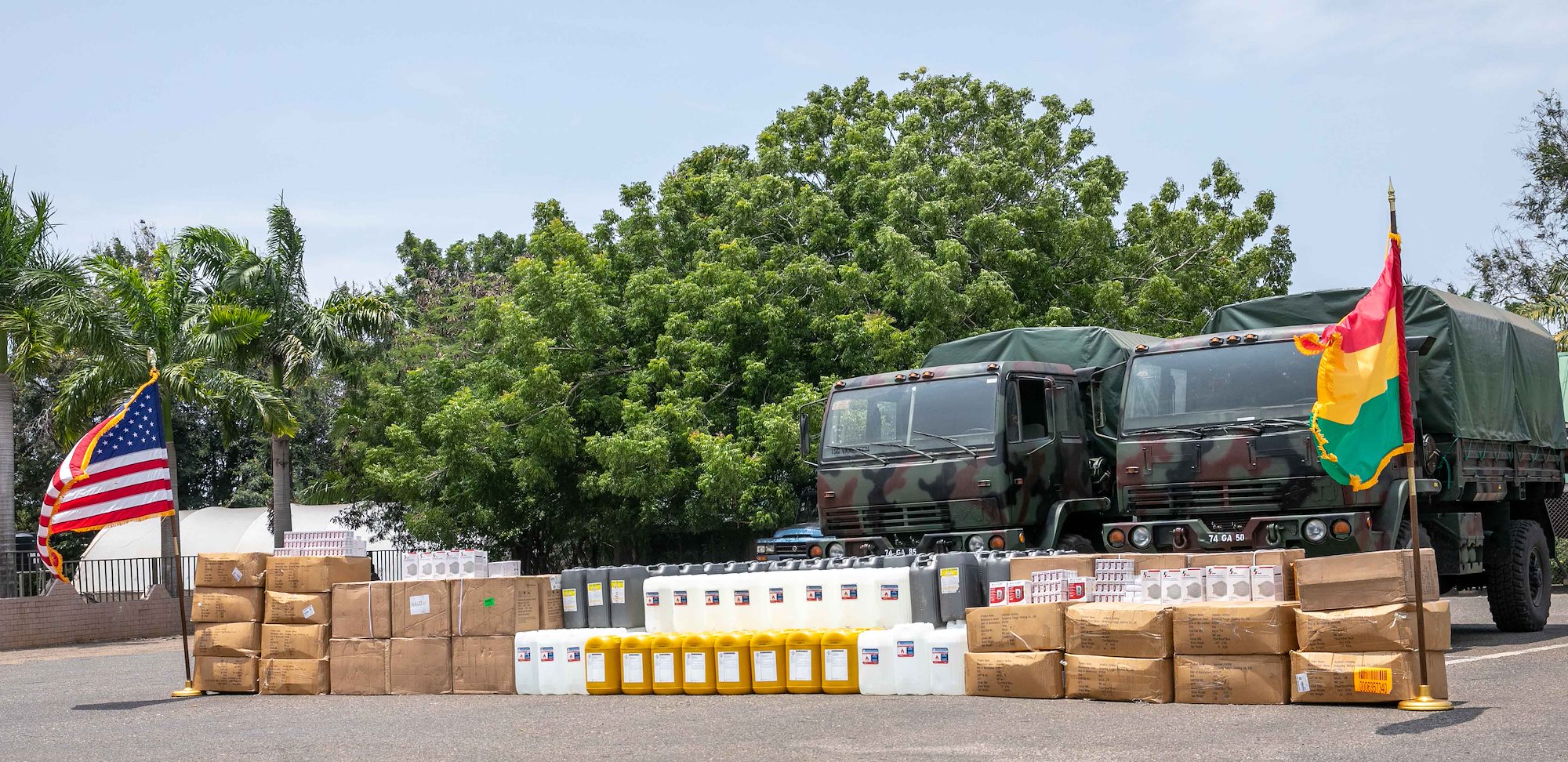 U.S. Africa Command donates COVID supplies to Ghana