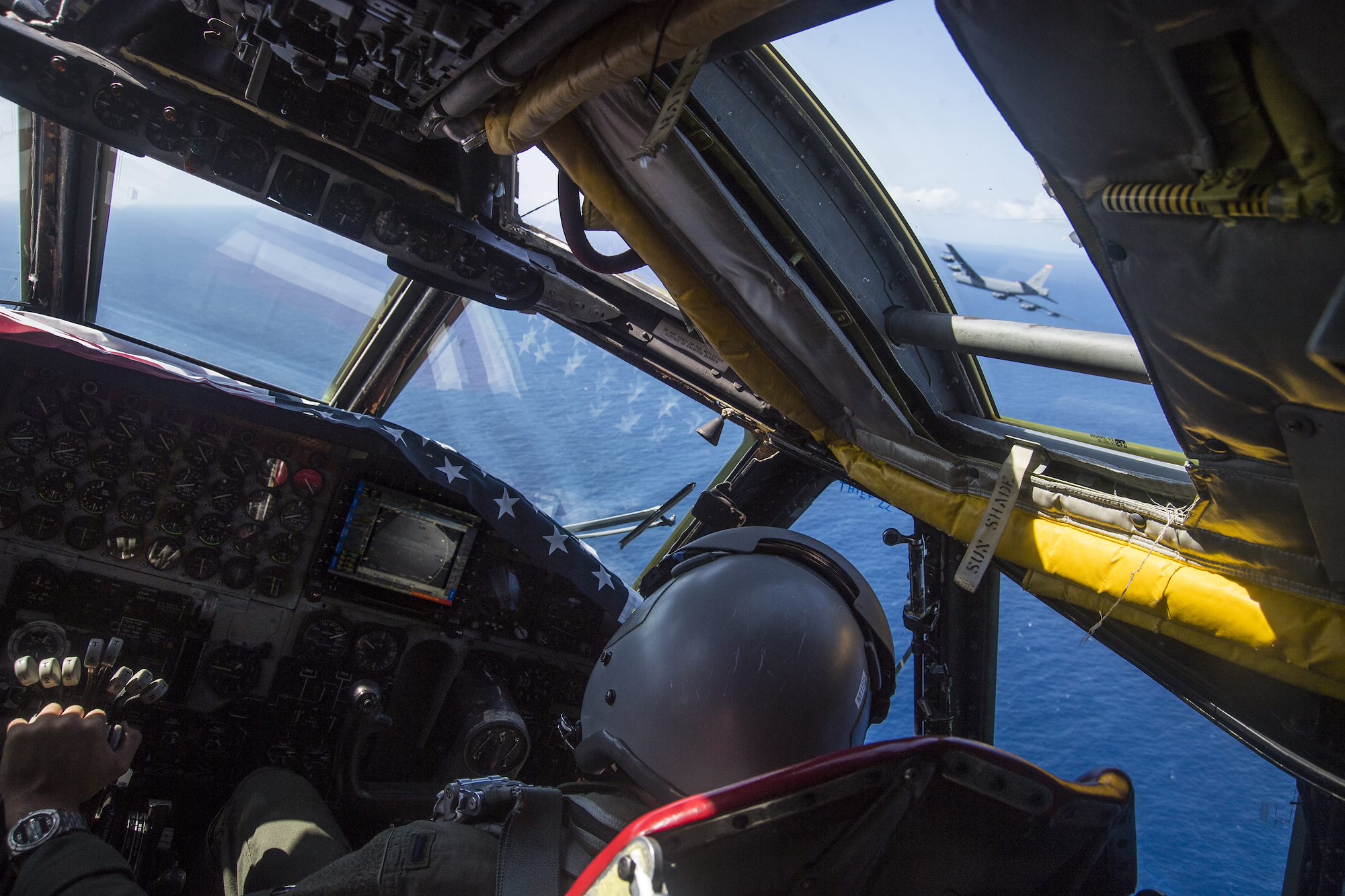 B-52H Stratofortress Integration with U.S.S Roosevelt