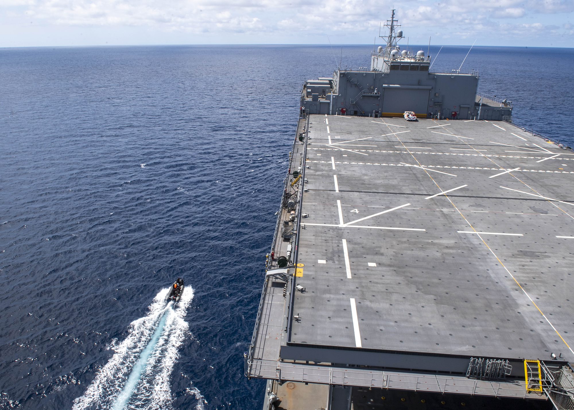 USS Hershel “Woody” Williams Conducts Tracking Exercise with Royal Moroccan Navy