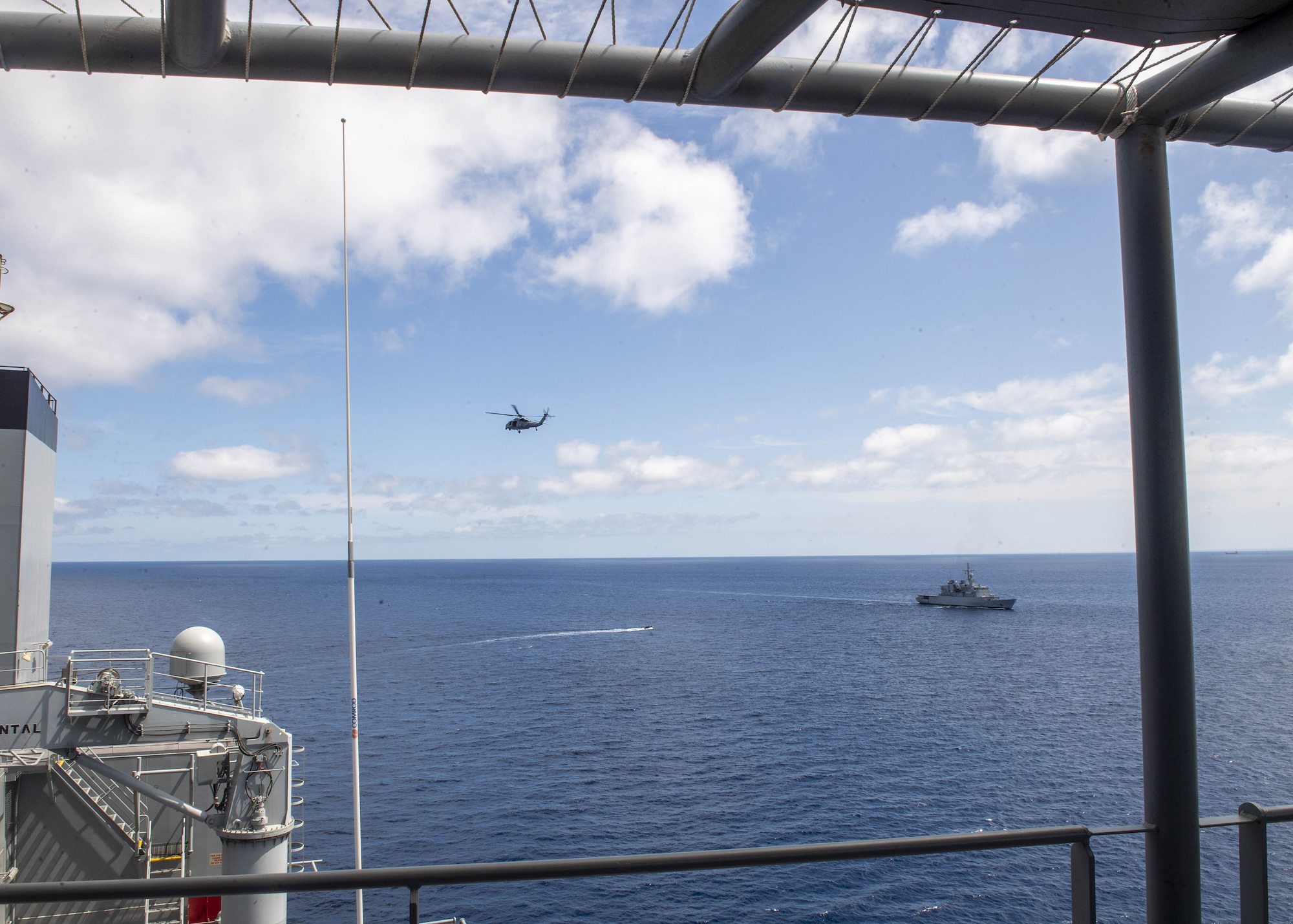 USS Hershel “Woody” Williams Conducts Tracking Exercise with Royal Moroccan Navy