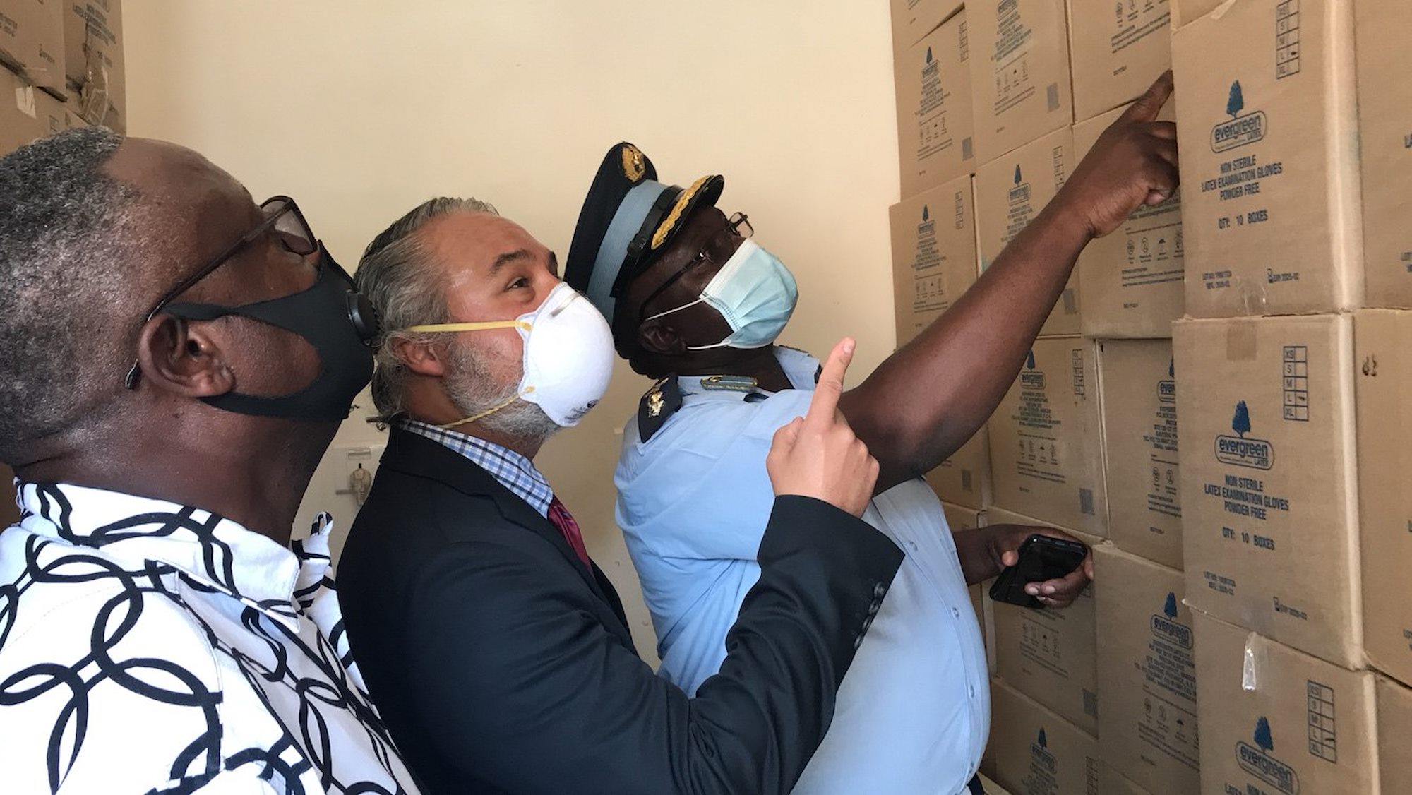 U.S. donates personal protective equipment to Zambian Ministry of Defense 