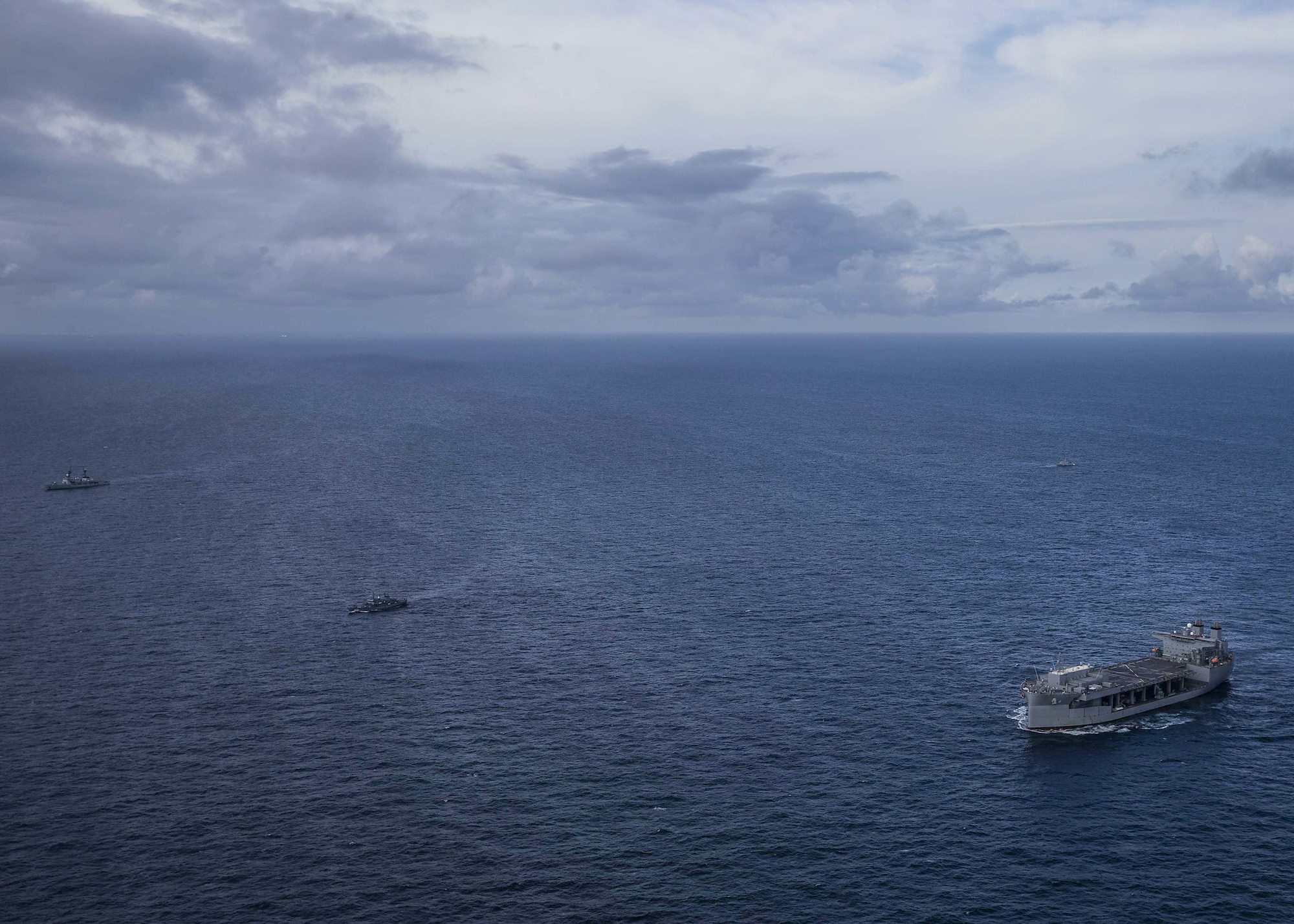 USS Hershel “Woody” Williams Conducts Maneuvering Exercise, UAV Demonstration with Nigerian Navy