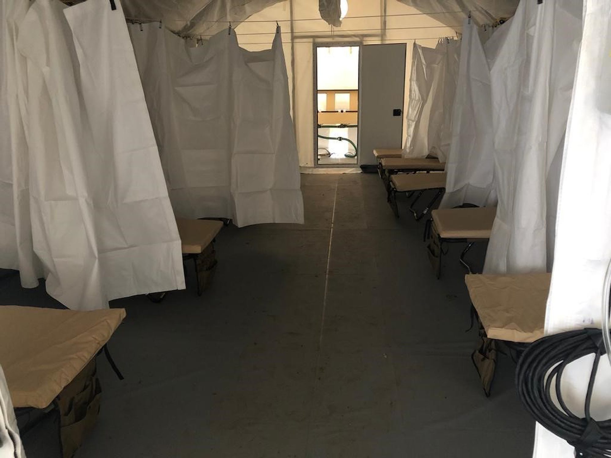 Donation of 40-bed field hospital supports South Africa's COVID-19 response