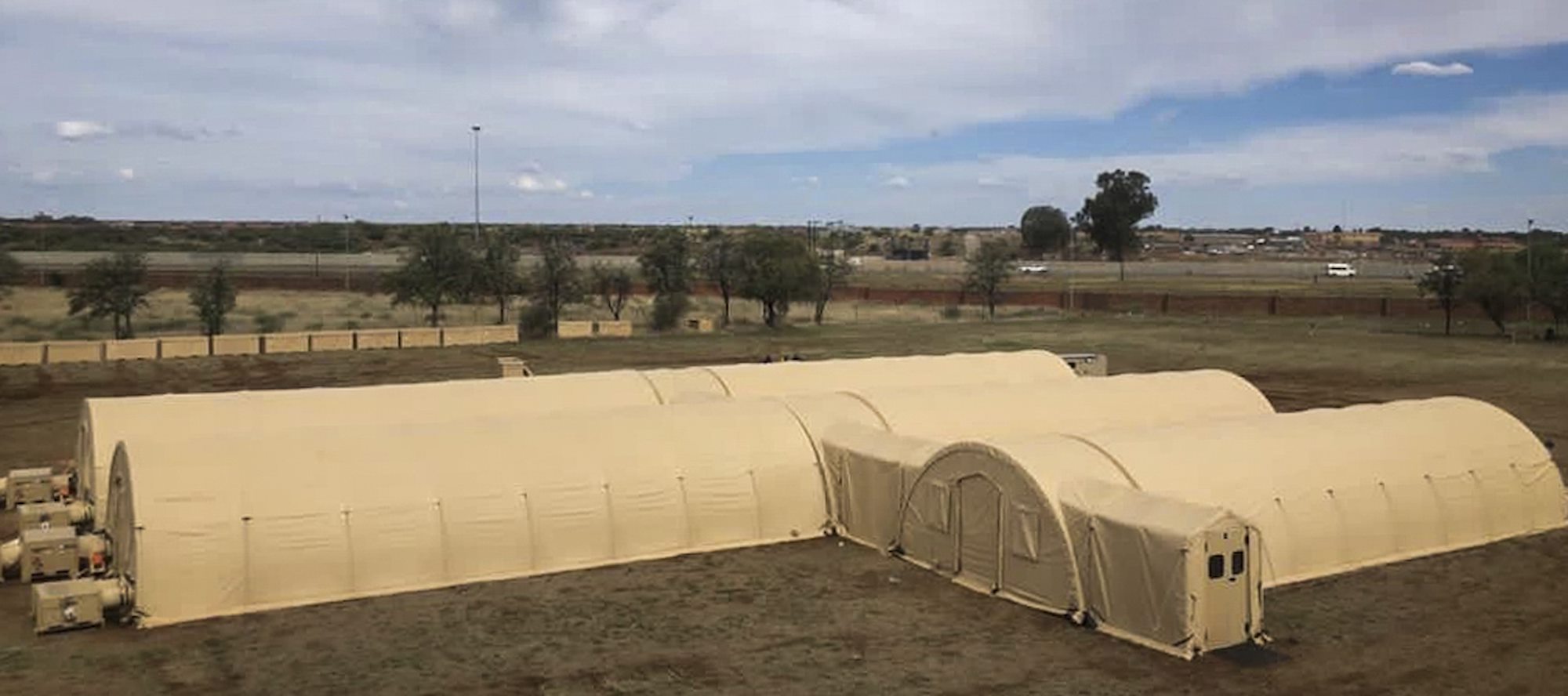 Donation of 40-bed field hospital supports South Africa's COVID-19 response