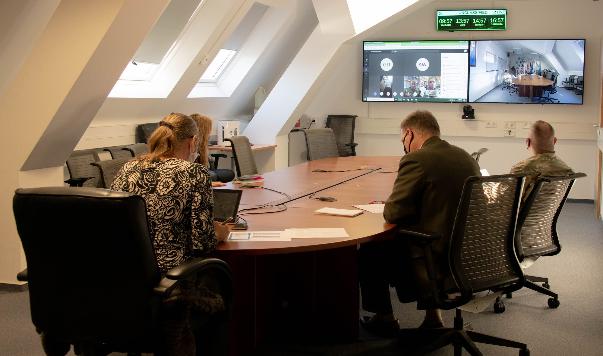 AFRICOM Holds Virtual Command Advice, Investigation, and Coordination Conference  