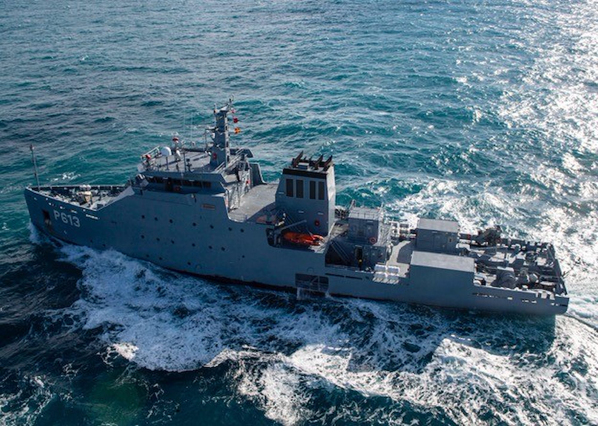 USS Hershel “Woody” Williams and Tunisian Navy Exercise Maritime Security Capabilities