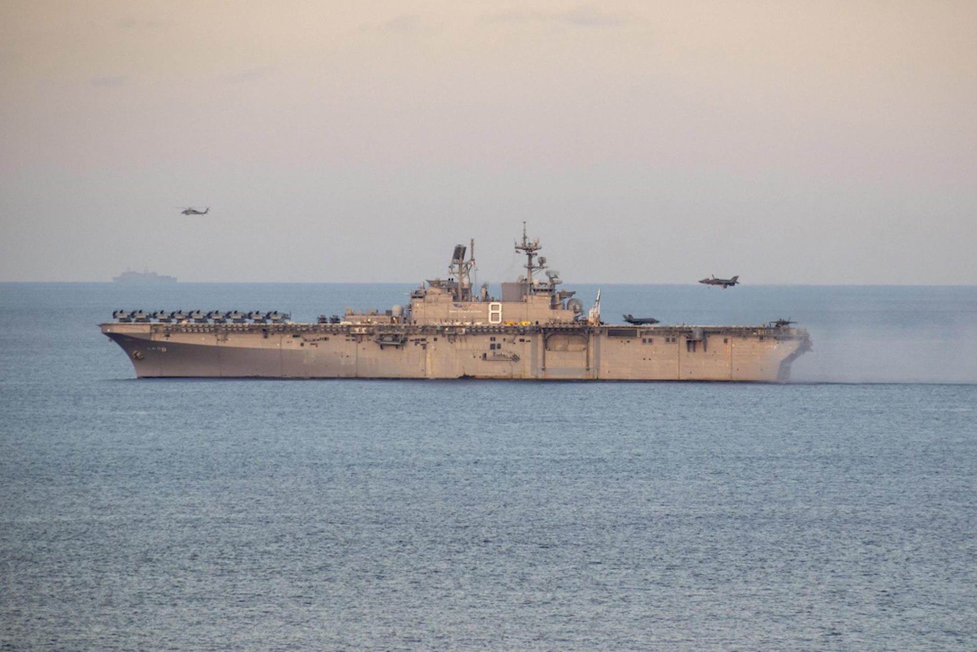 USS Makin Island ARG/15th MEU arrives off Somali Coast