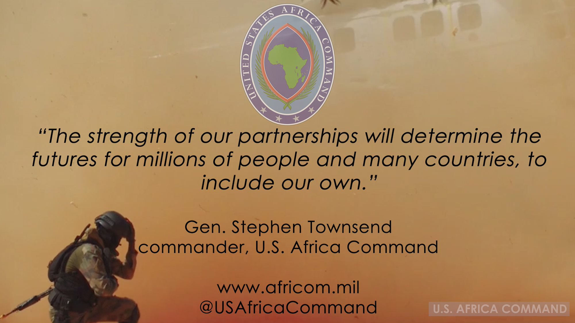 AFRICOM in 2020: Engaging partners, strengthening cooperation in a COVID-19 environment