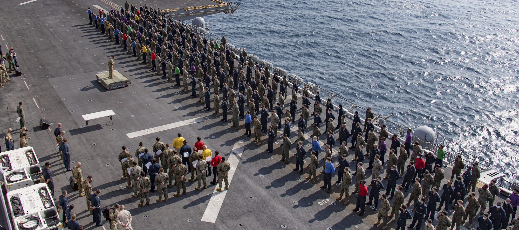 AFRICOM leadership visits USS Makin Island