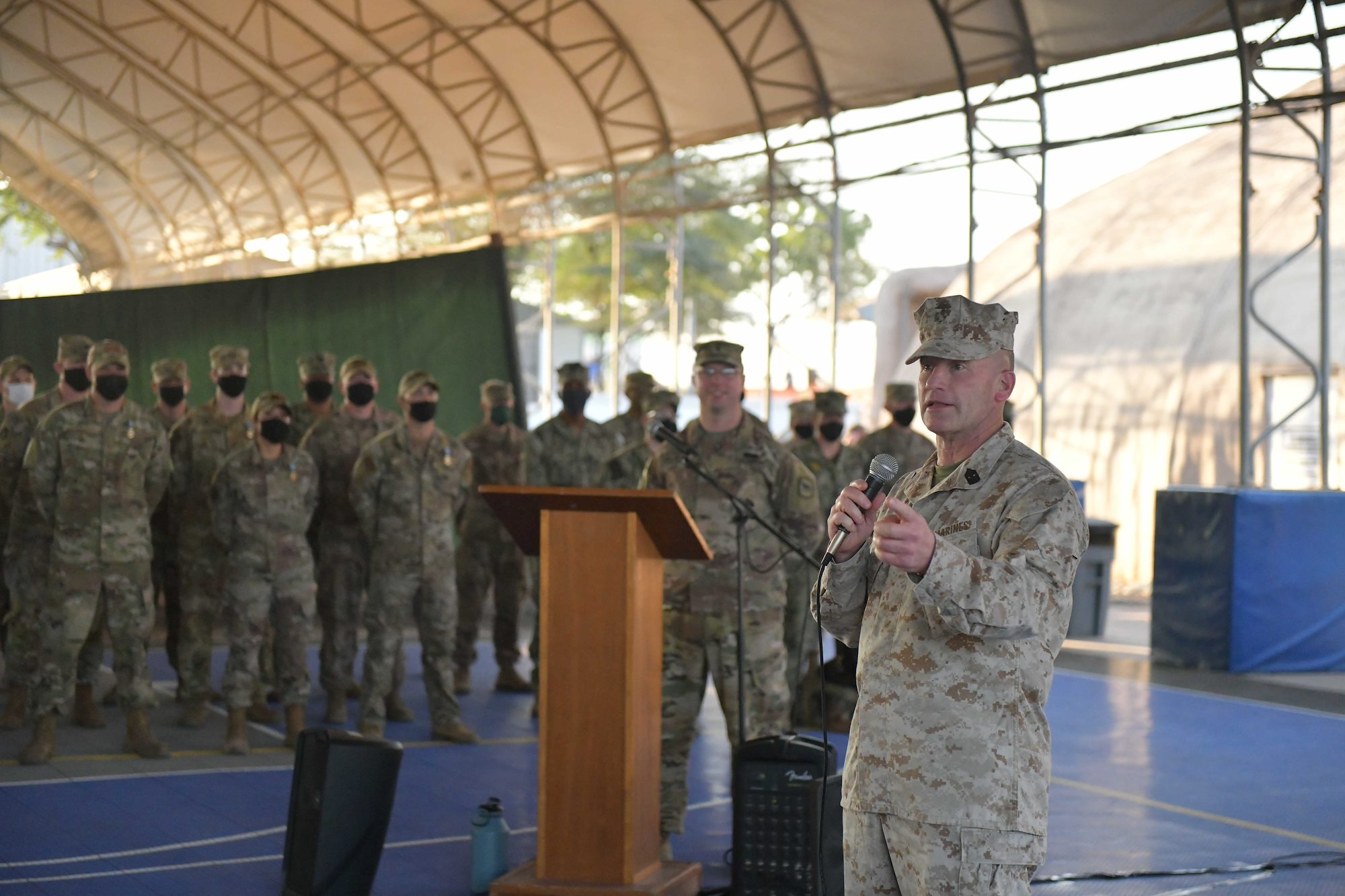 Commander, command senior enlisted leader conclude visit to East Africa