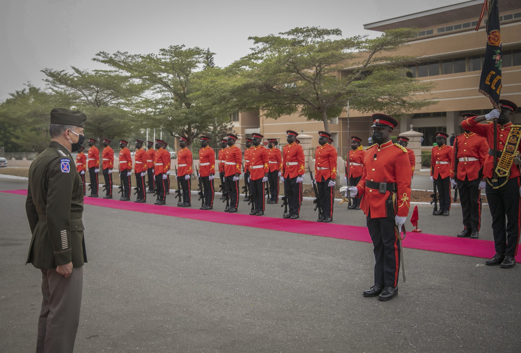 AFRICOM commander visit to Ghana highlights U.S. support for joint security cooperation