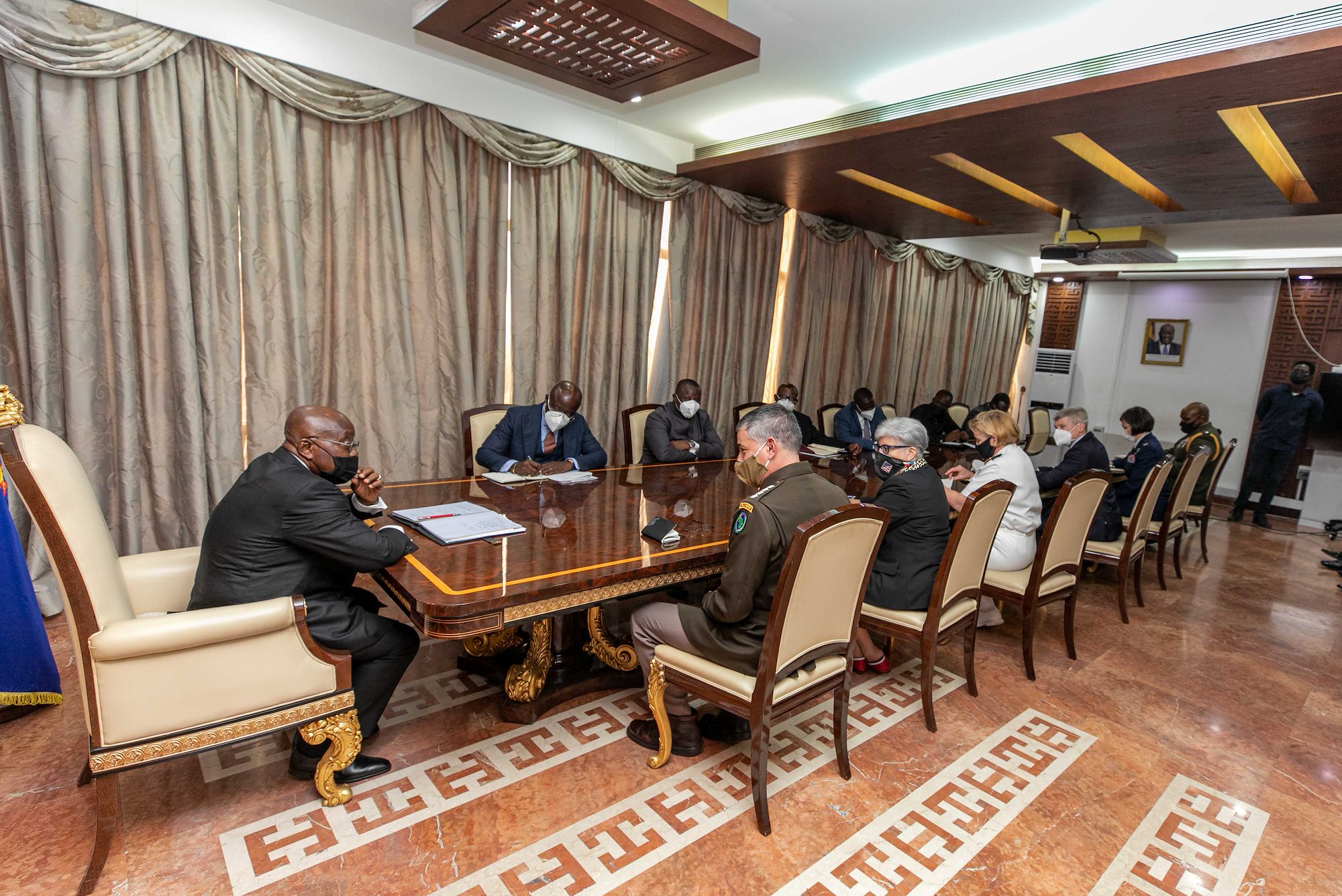 AFRICOM commander visit to Ghana highlights U.S. support for joint security cooperation