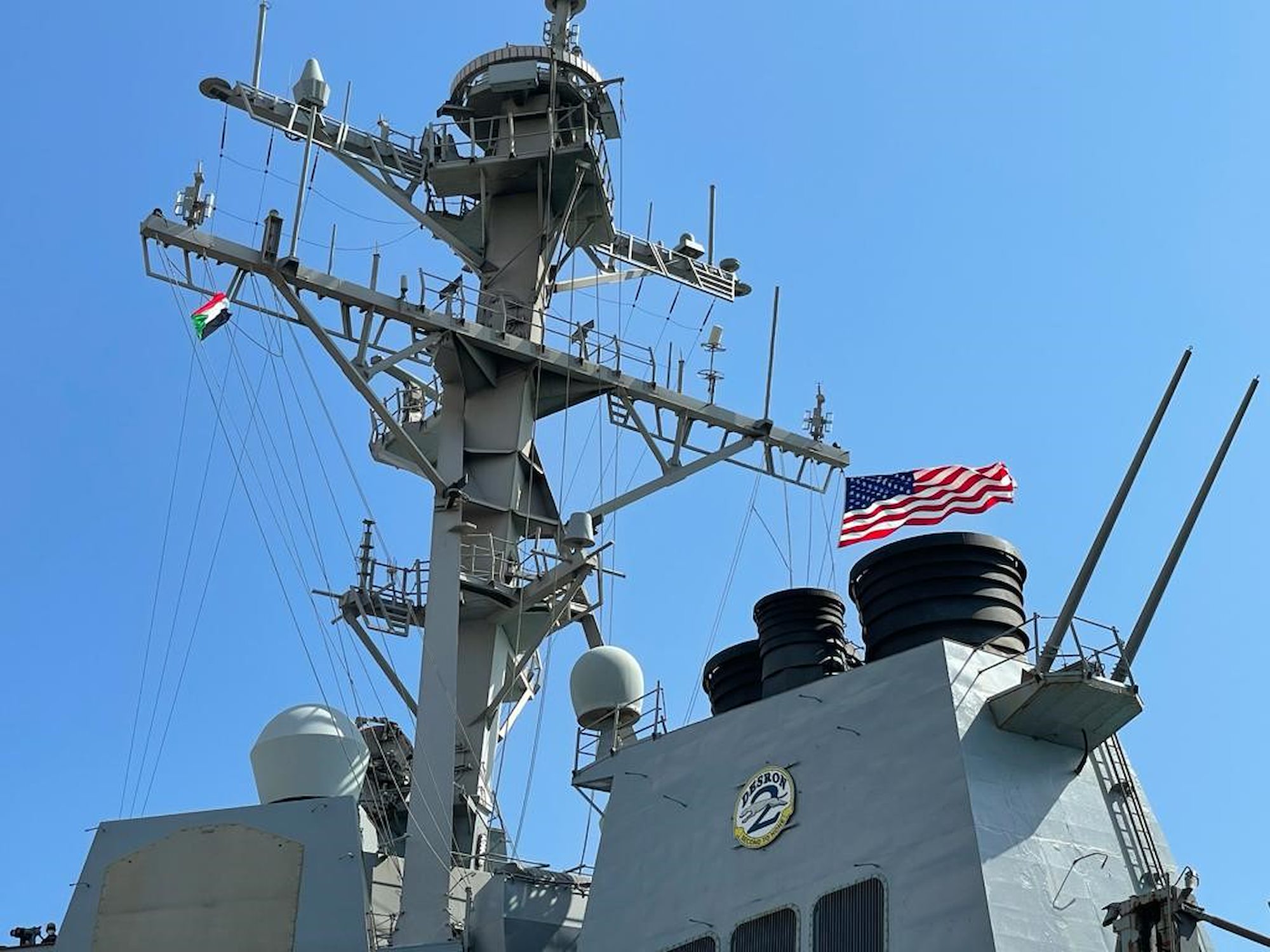 USS Winston S. Churchill conducts port visit to Sudan