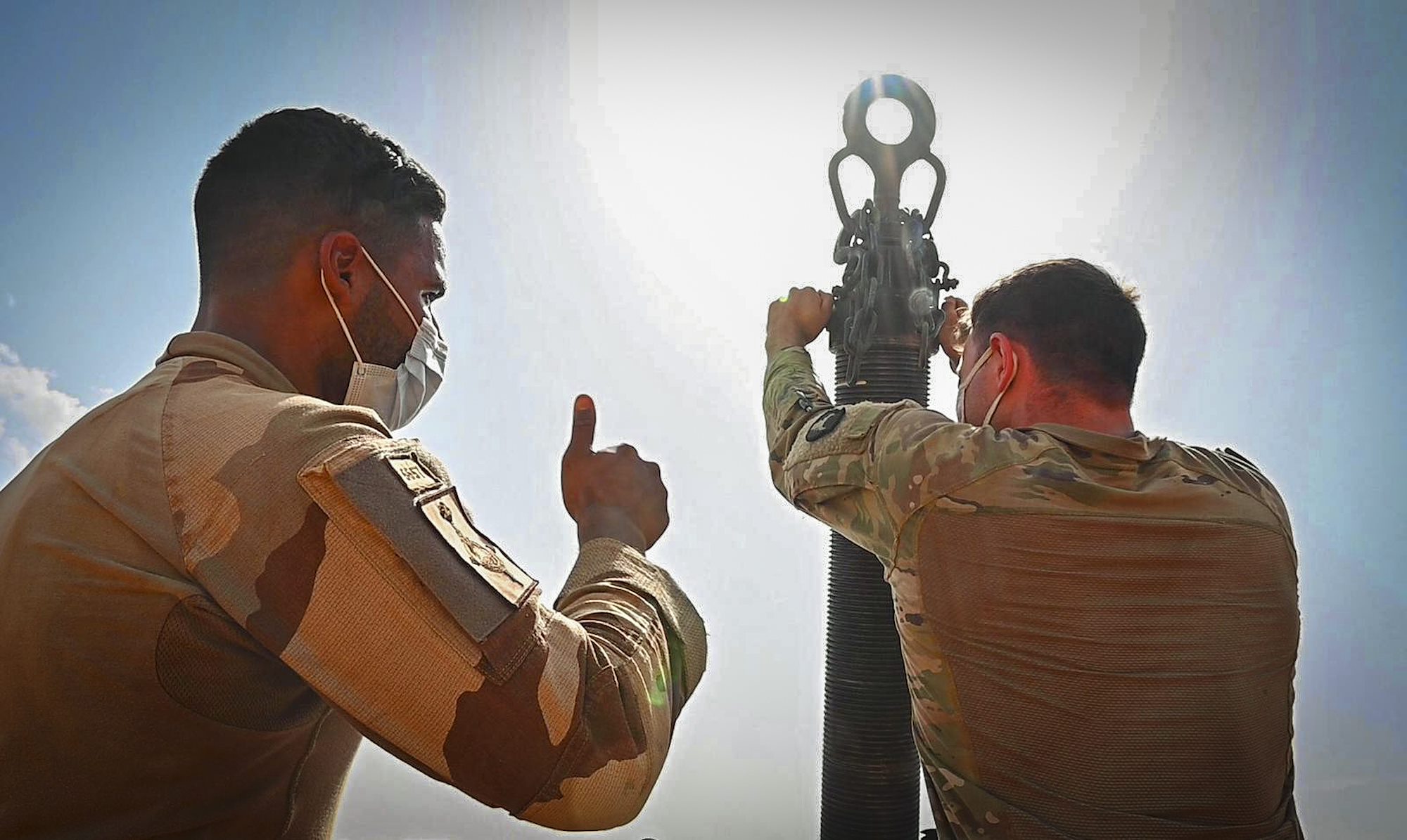 U.S. forces conducts operational and logistics assessment with 37th Airlift Squadron