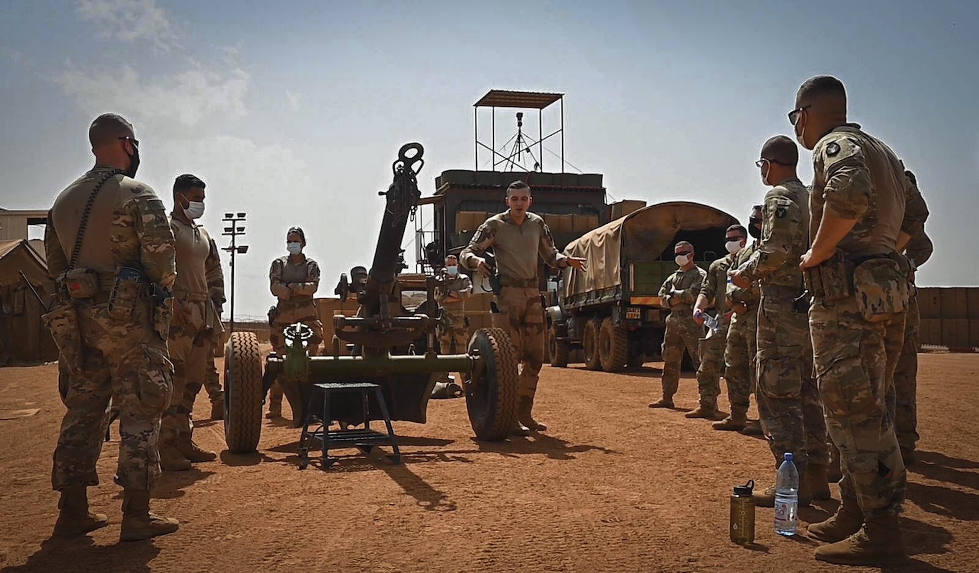 U.S. forces conducts operational and logistics assessment with 37th Airlift Squadron