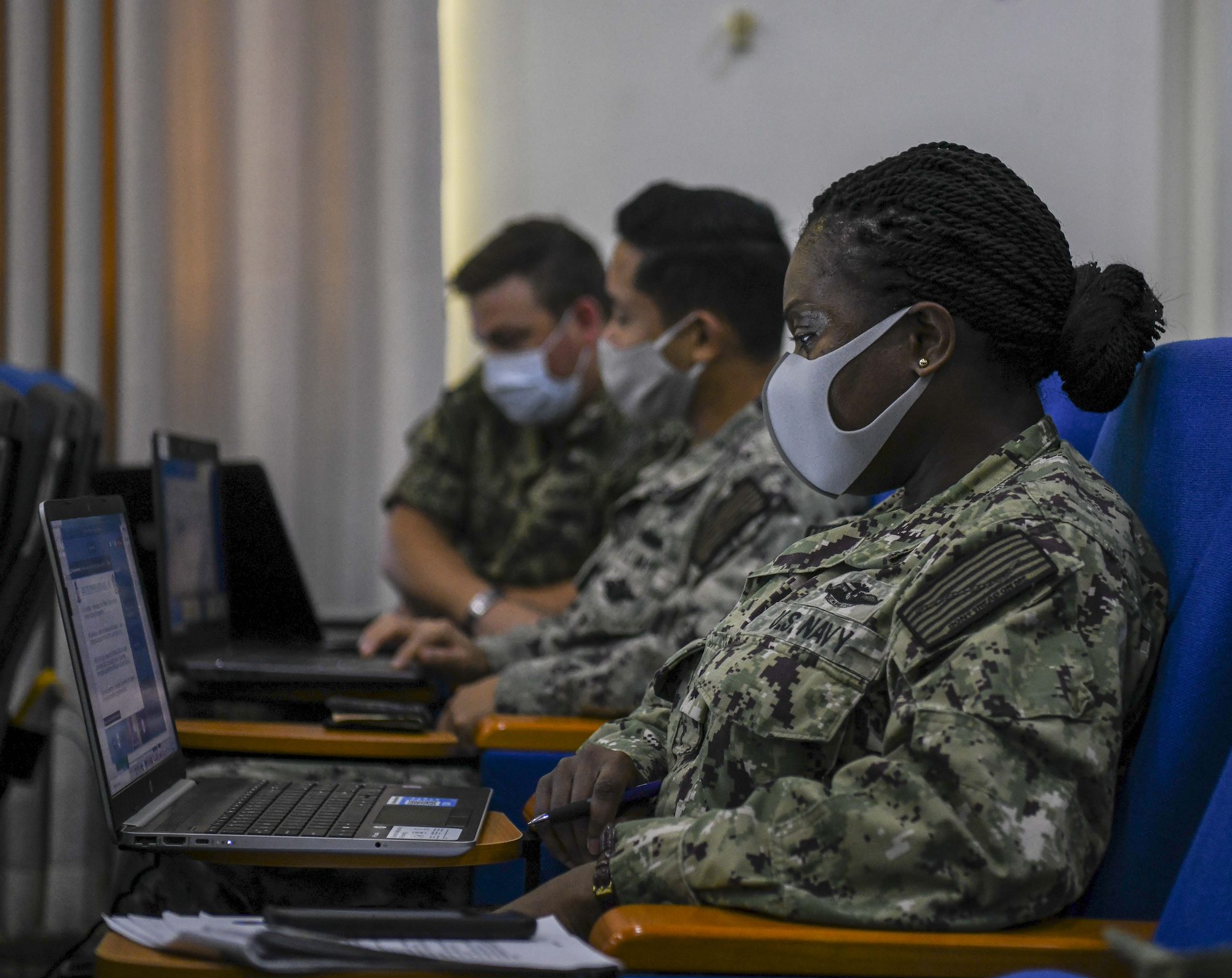 Medical experts conduct virtual pandemic preparation, response event during Obangame Express