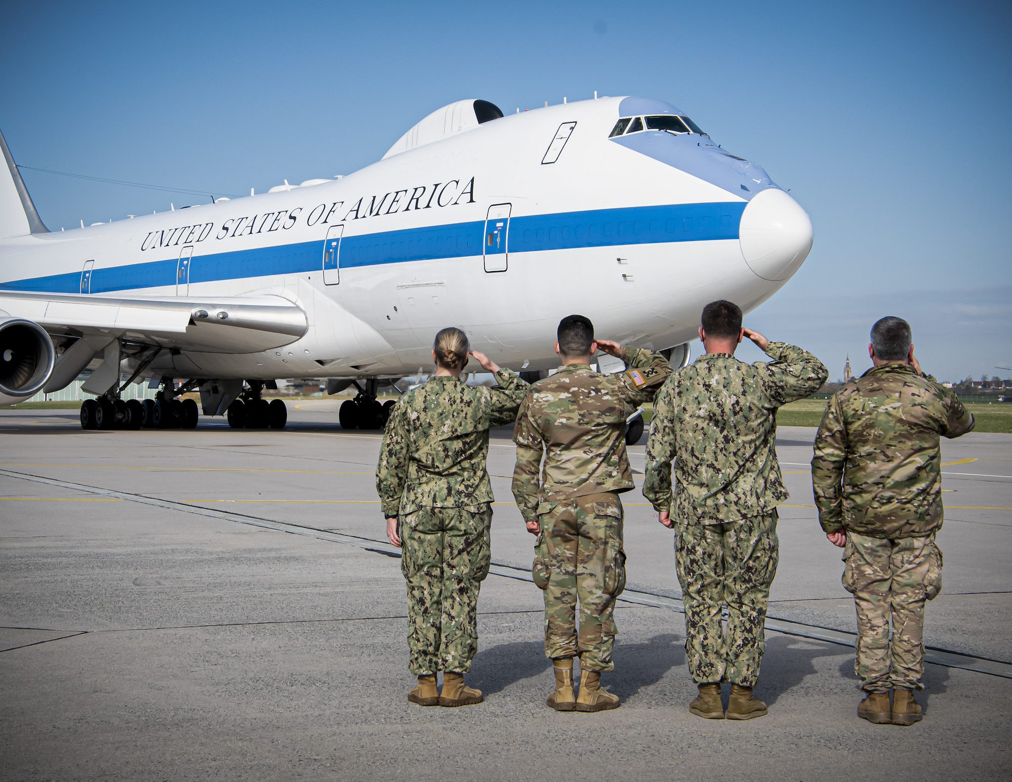 Secretary of Defense visits AFRICOM to share vision, recognize personnel