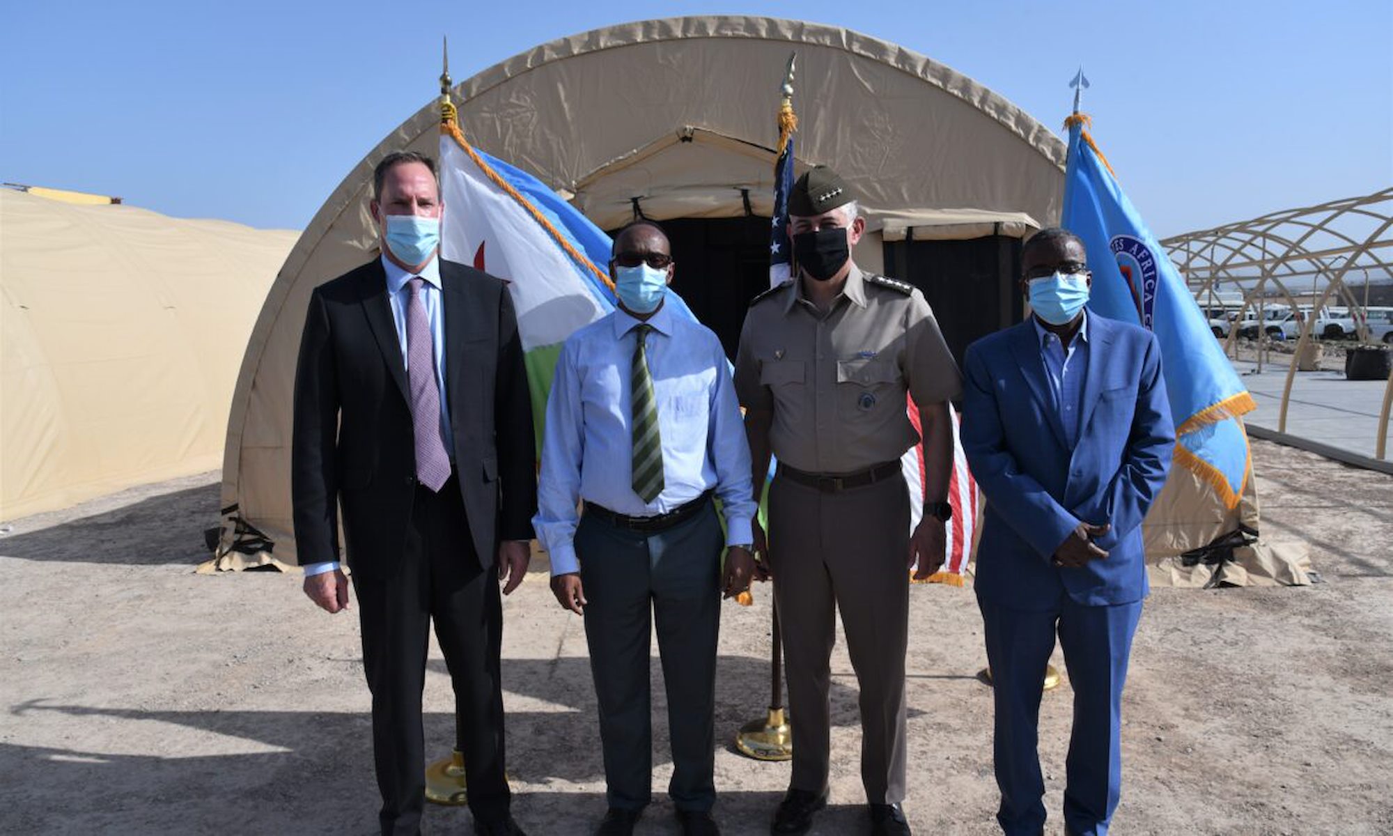 AFRICOM commander presides over CJTF-HOA change of command, engages with partners during East Africa trip