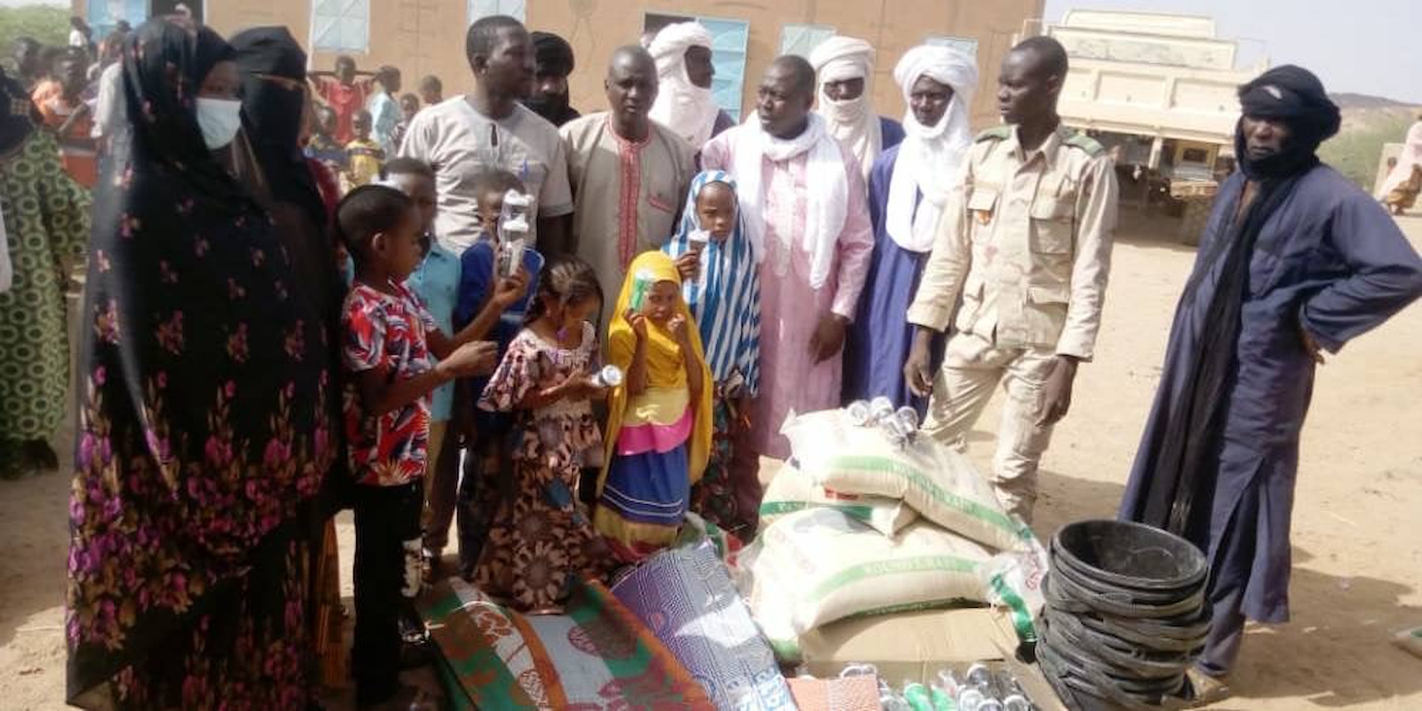 Nigerien and U.S. Forces mark a series of firsts for humanitarian aid operations at Airbase 201