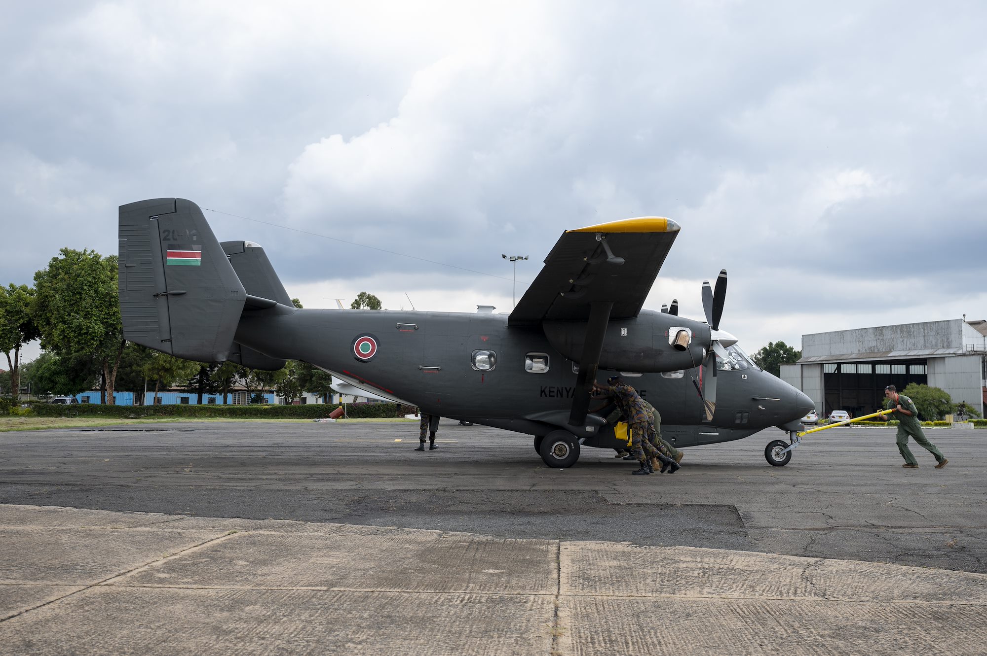 USAF Combat Aviation Advisors provide C-145 training to Kenyan Air Force personnel during CULEX