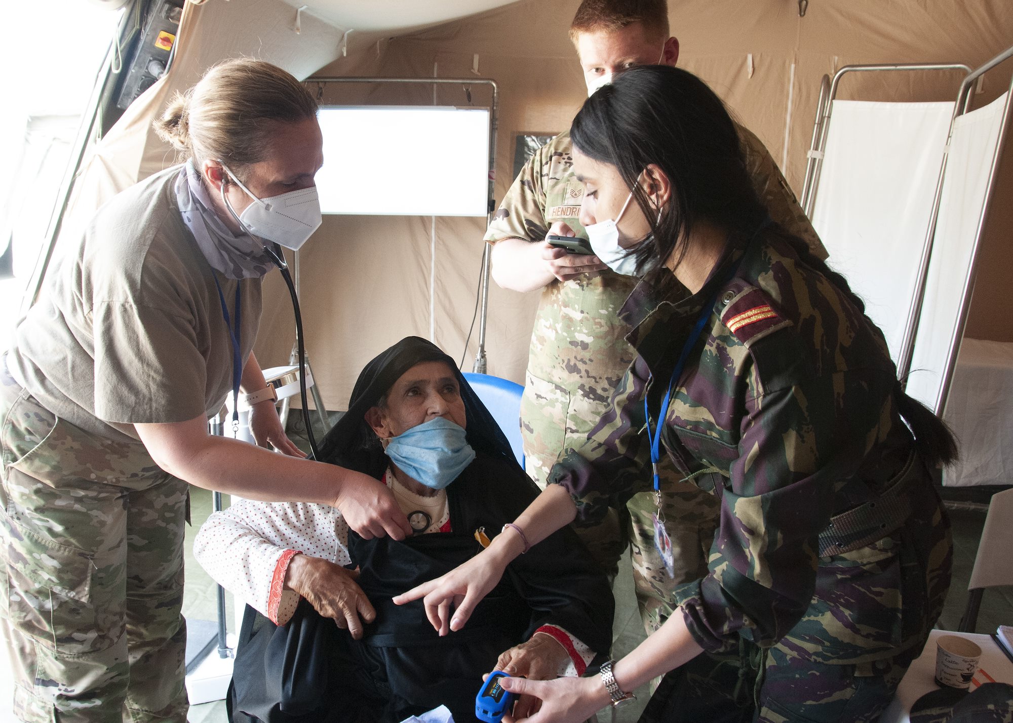 U.S. Airmen begin African Lion humanitarian efforts