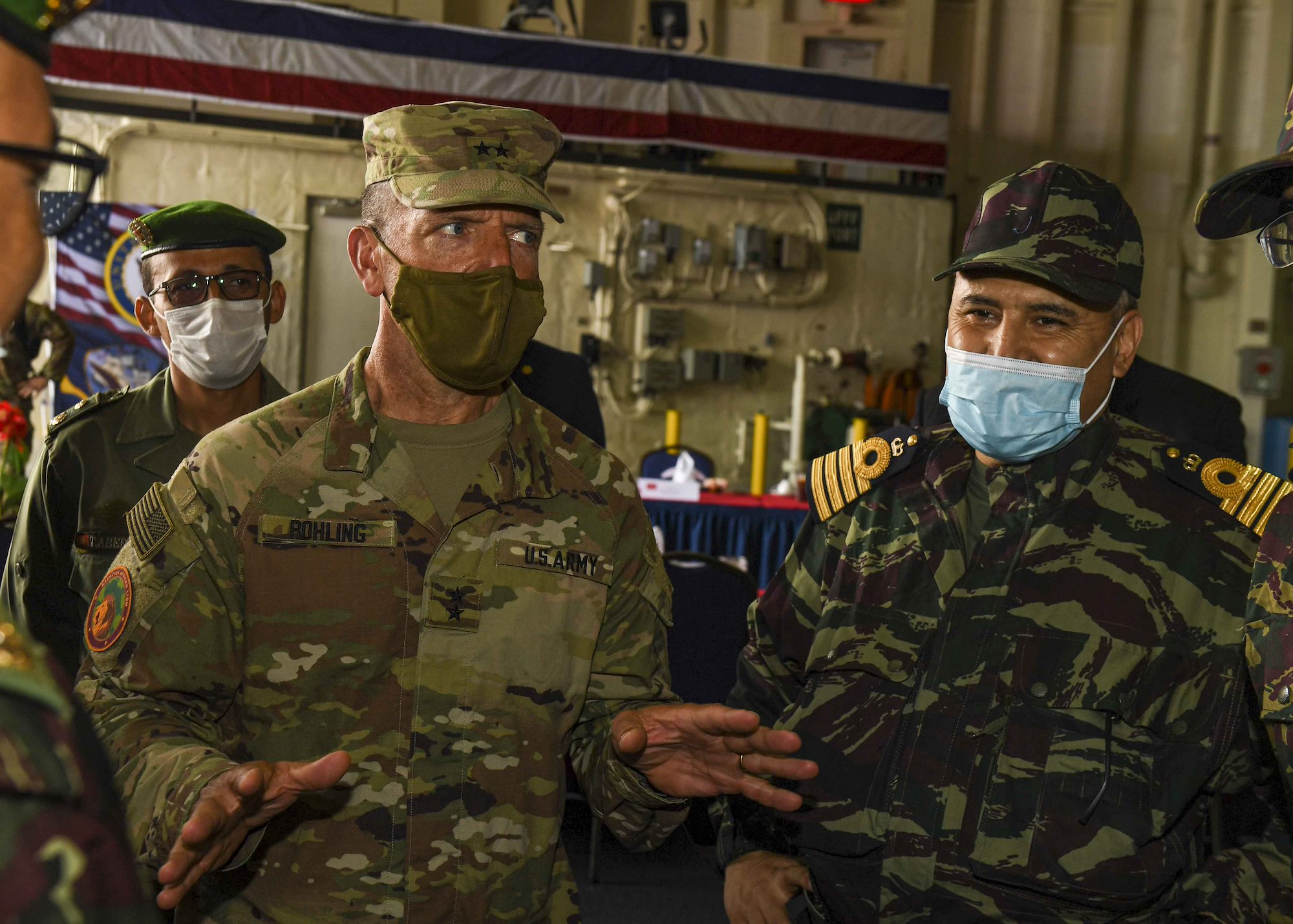 U.S. Naval Forces Africa ships participate in exercise African Lion