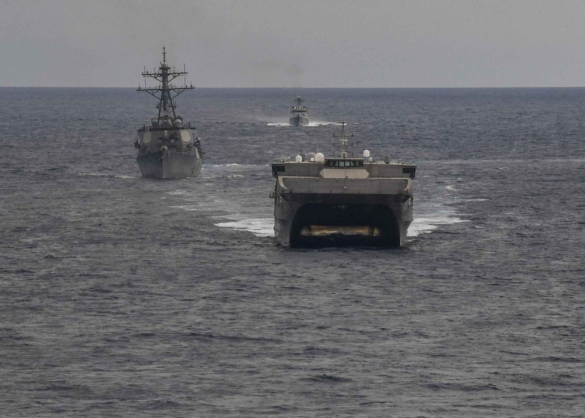 U.S. Naval Forces Africa ships participate in exercise African Lion
