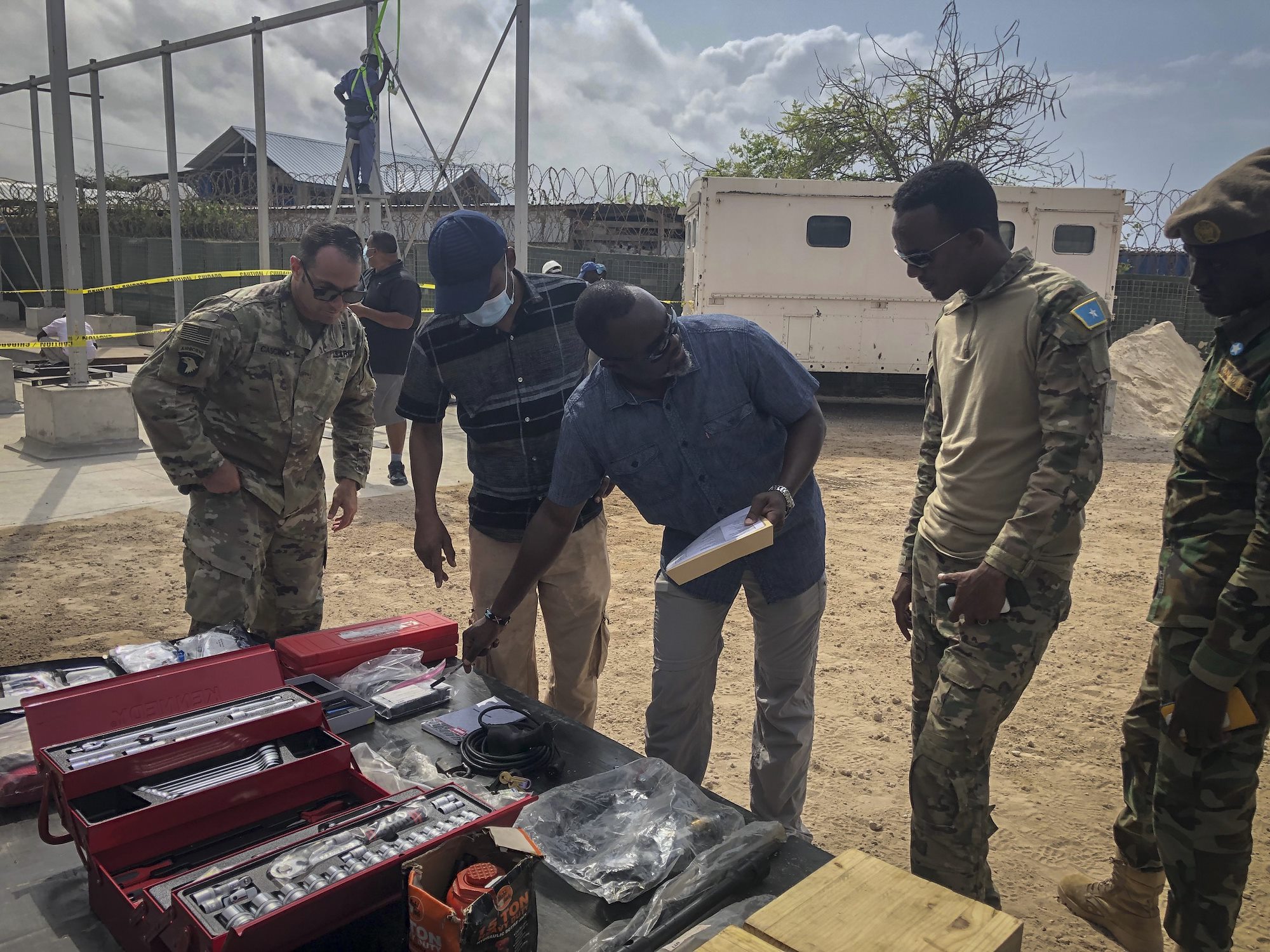 Armored Personnel Carriers complement Somalia security forces in fight against al-Shabaab