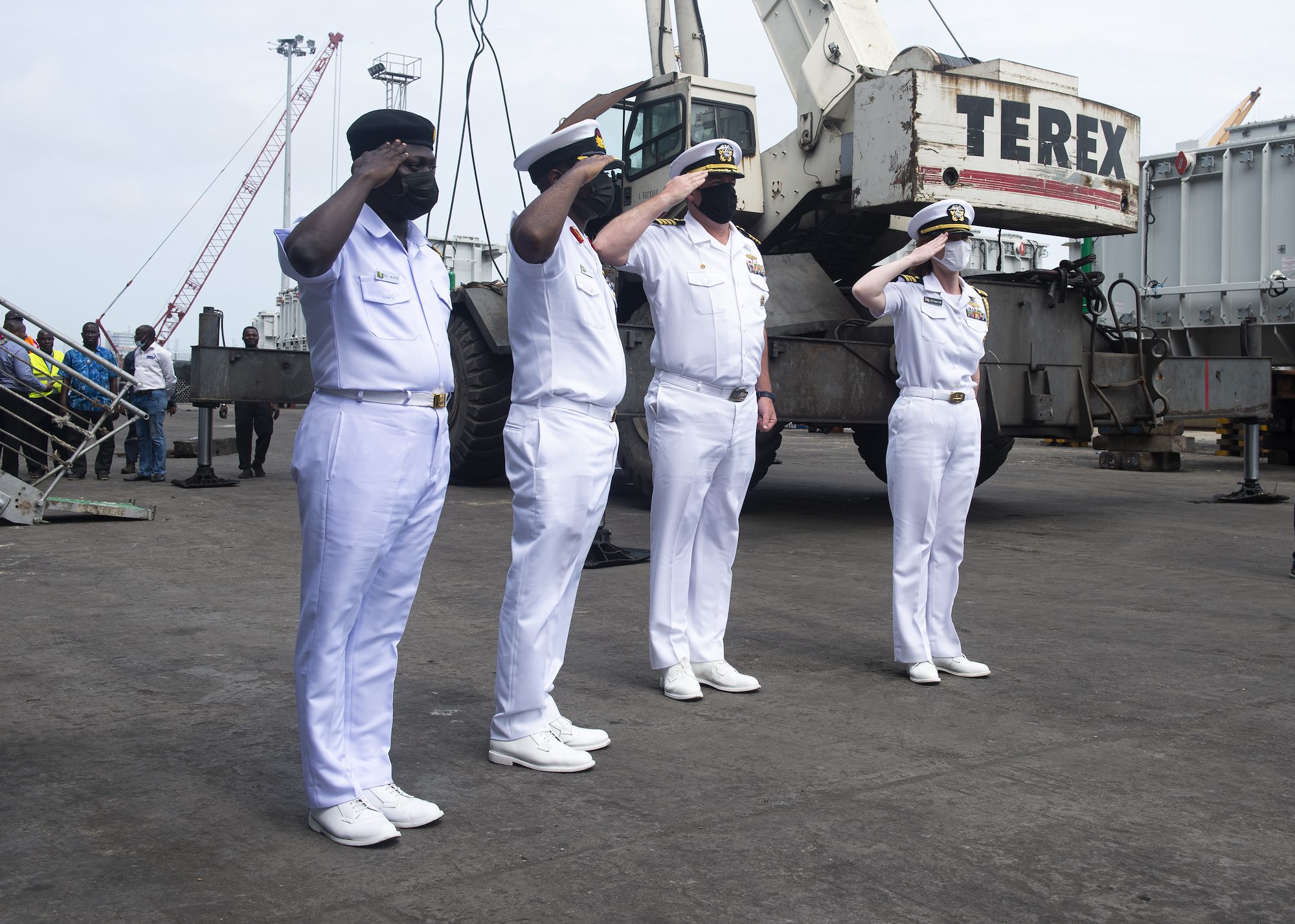 USS Hershel “Woody” Williams Arrives in Nigeria for Maritime Security Engagement