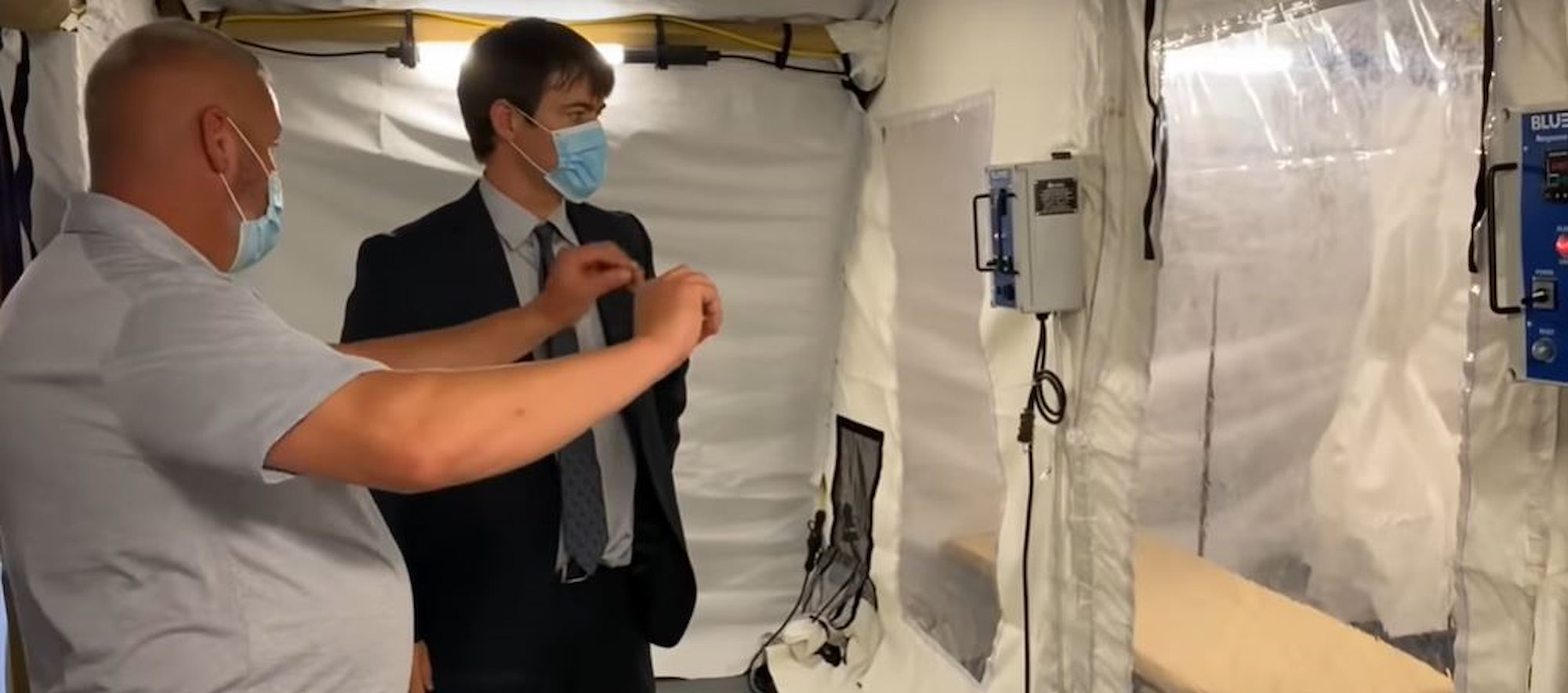 Humanitarian Aid reaches Algeria in form of field hospital to fight COVID-19