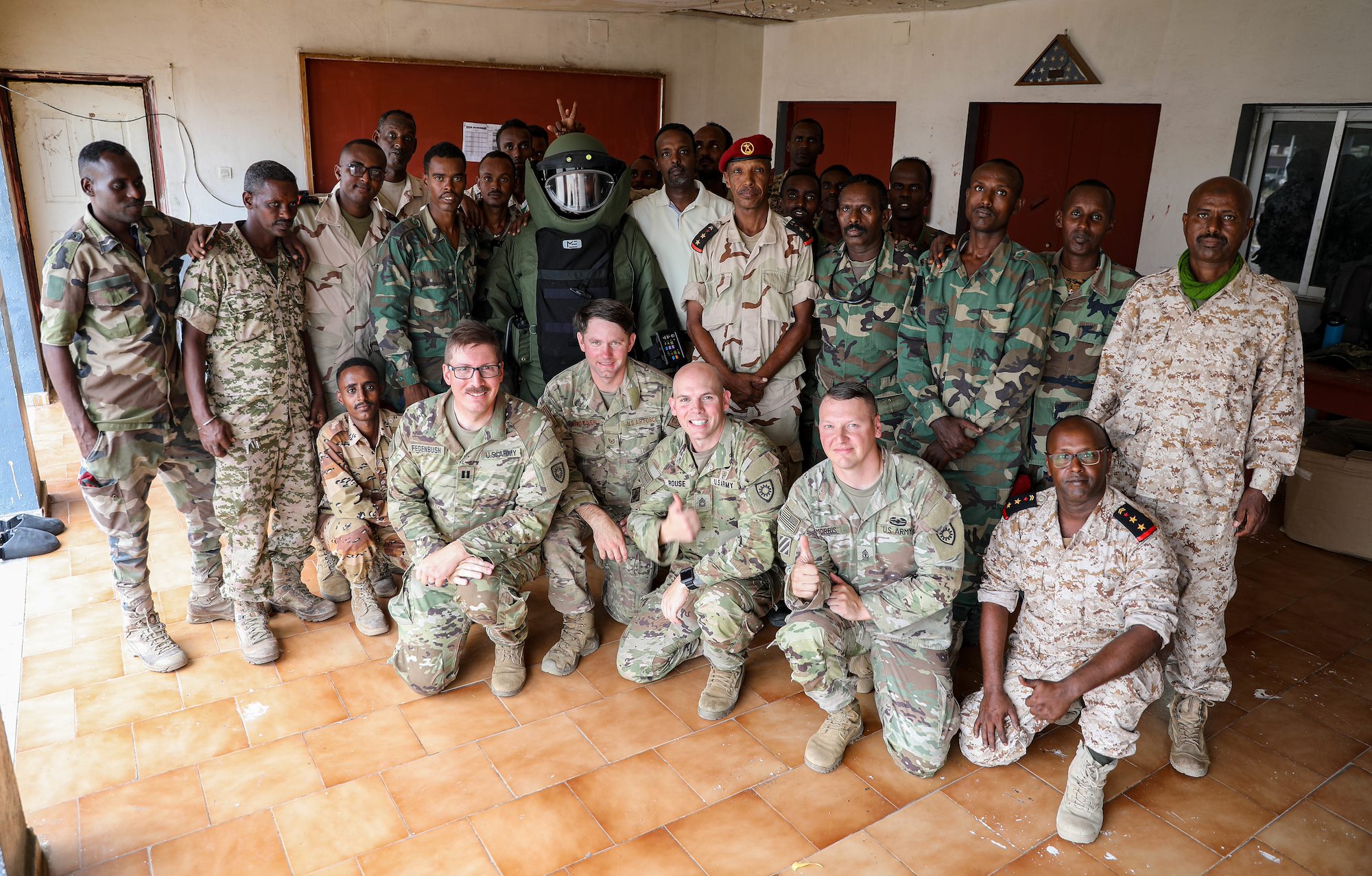 Kentucky National Guard, Djibouti Demining Company train as part of State Partnership Program