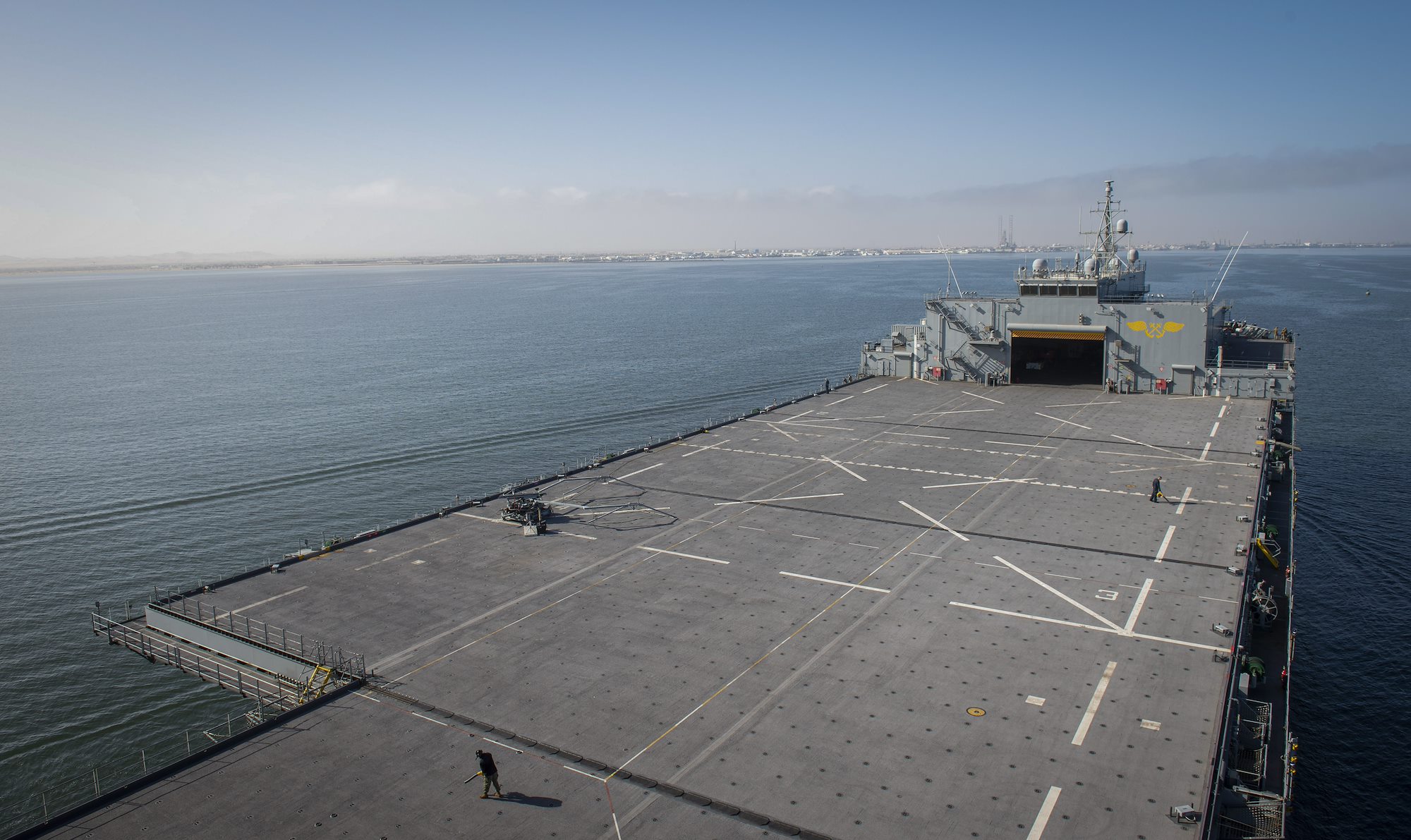 USS Hershel "Woody" Williams port visit fosters relationship with Namibian Navy