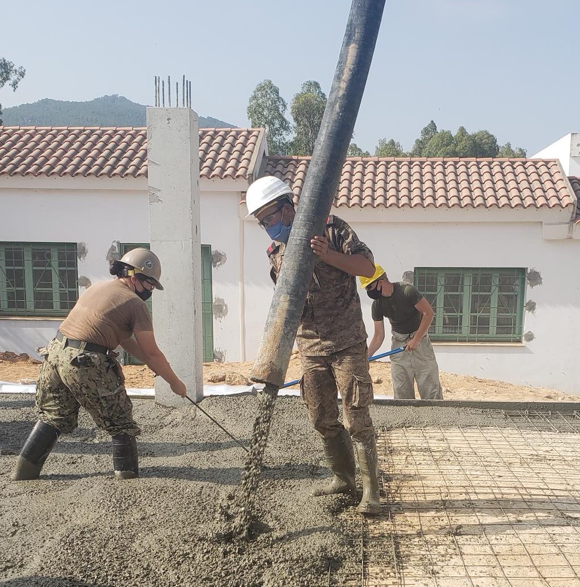 Seabees construct new ward at Tunisian hospital to support covid, future response needs