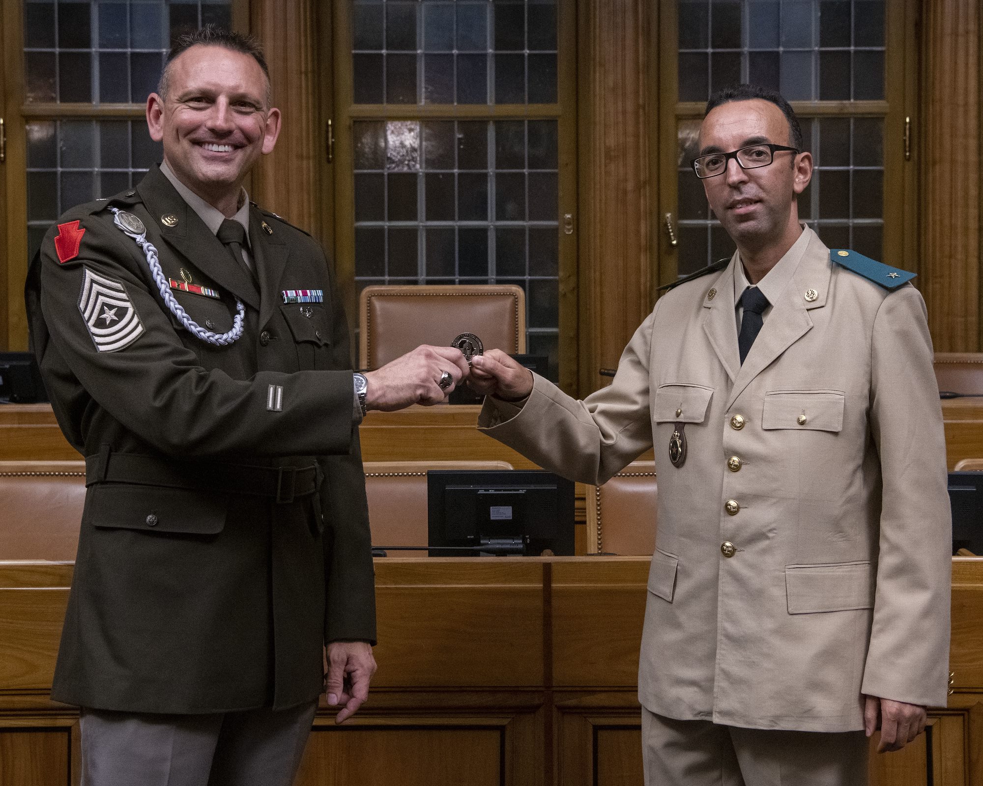 First Moroccan attends Swiss NCO course