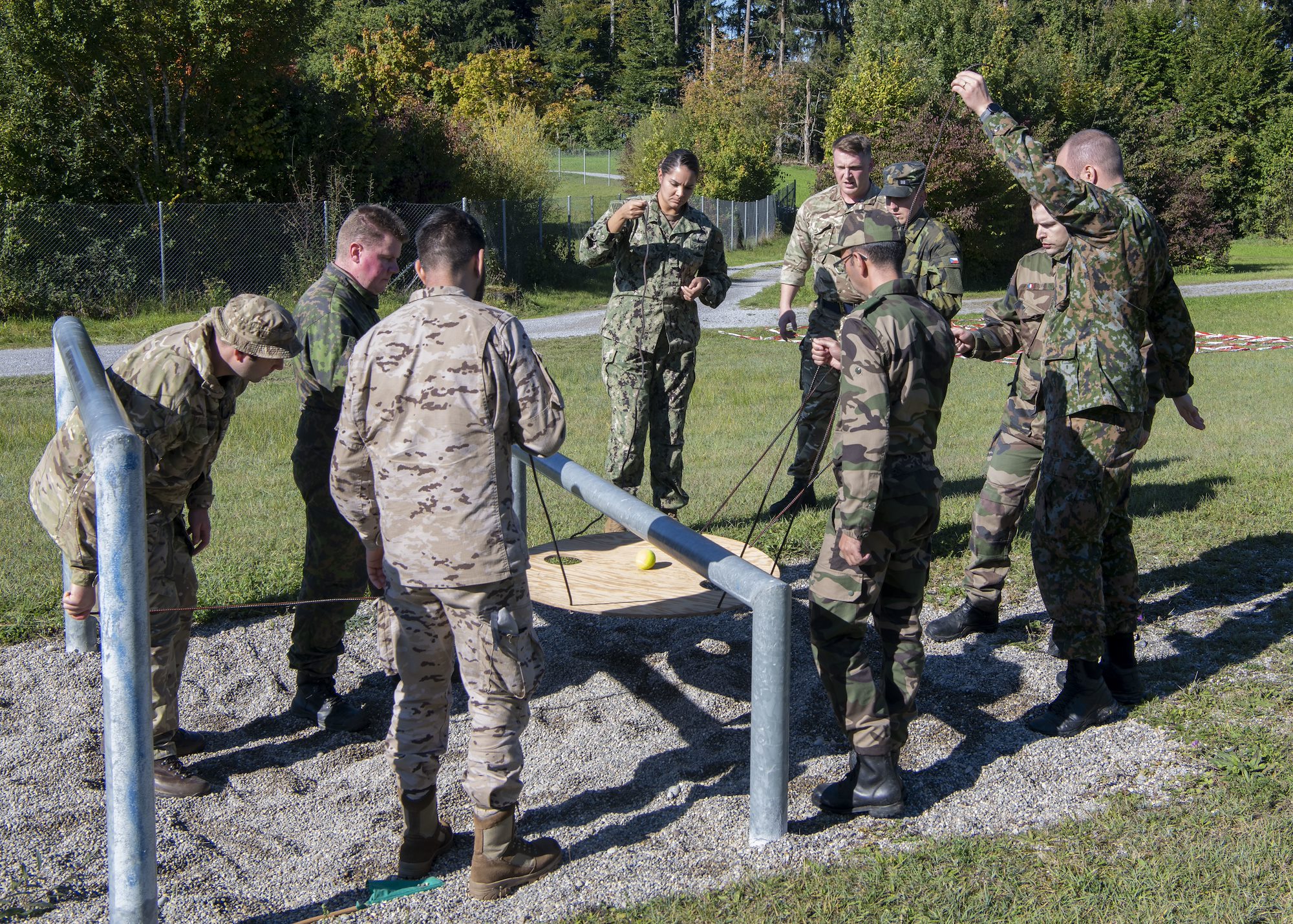 First Moroccan attends Swiss NCO course