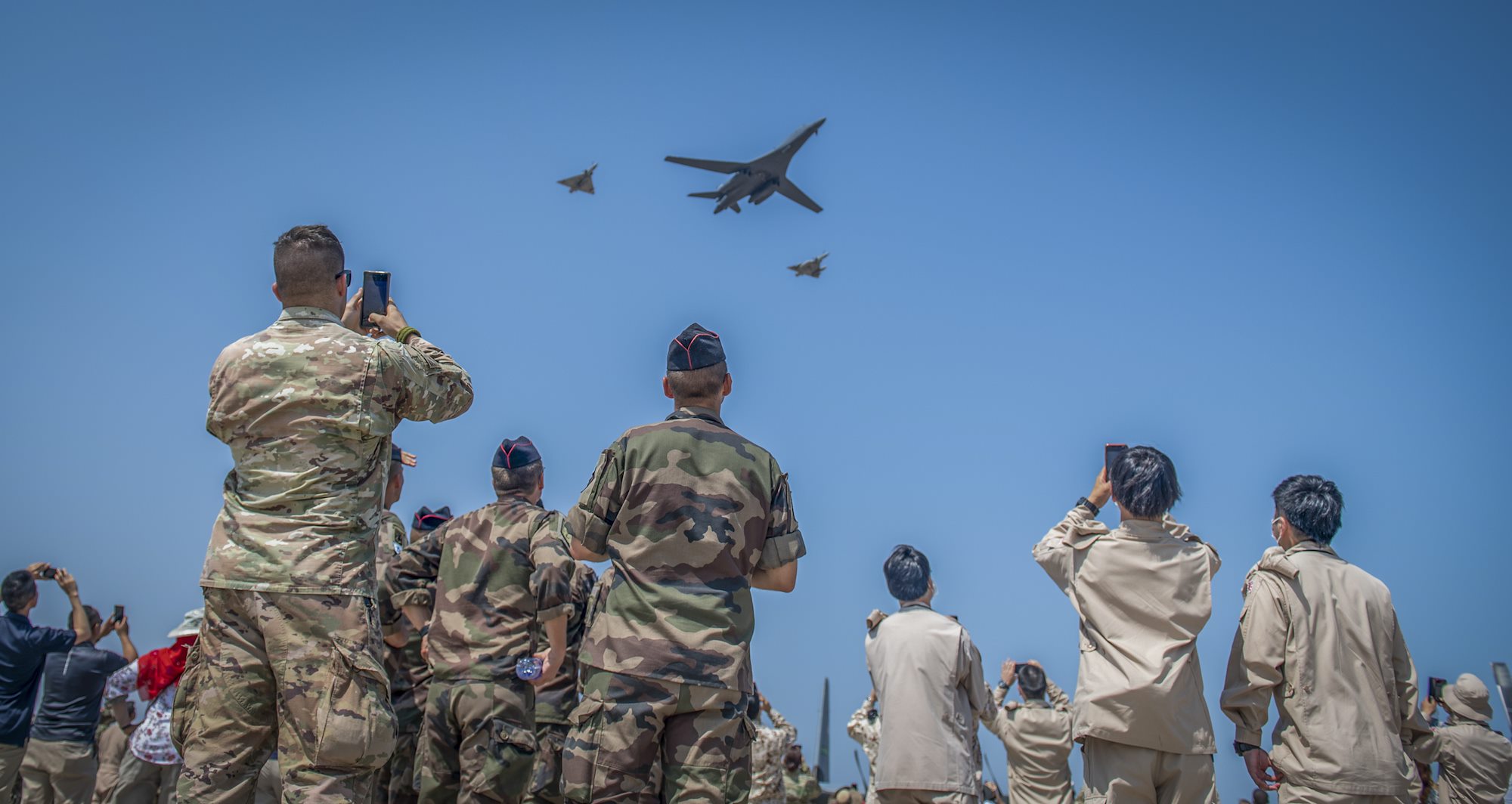 Task Force mission over Djibouti highlights partnership and commitment