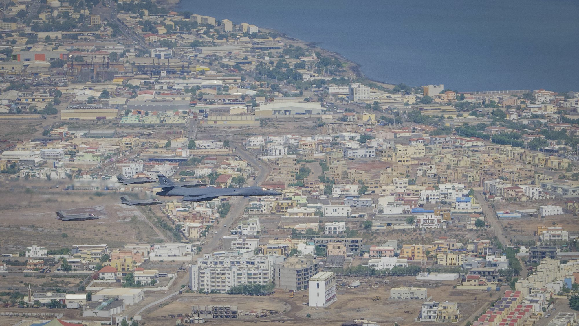 Task Force mission over Djibouti highlights partnership and commitment