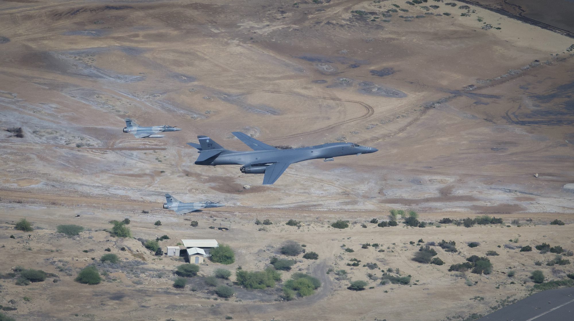 Task Force mission over Djibouti highlights partnership and commitment