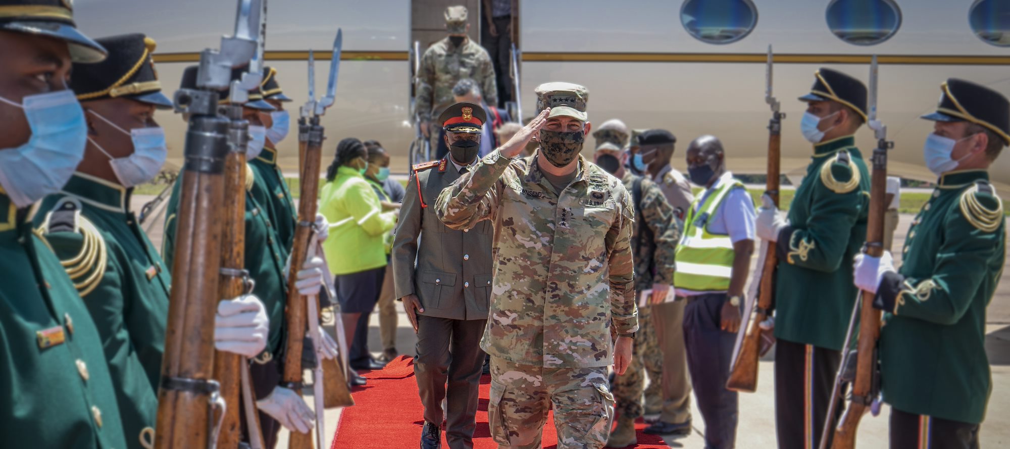 Gen. Townsend visits Mozambique, South Africa, Botswana to advance mutual security interests
