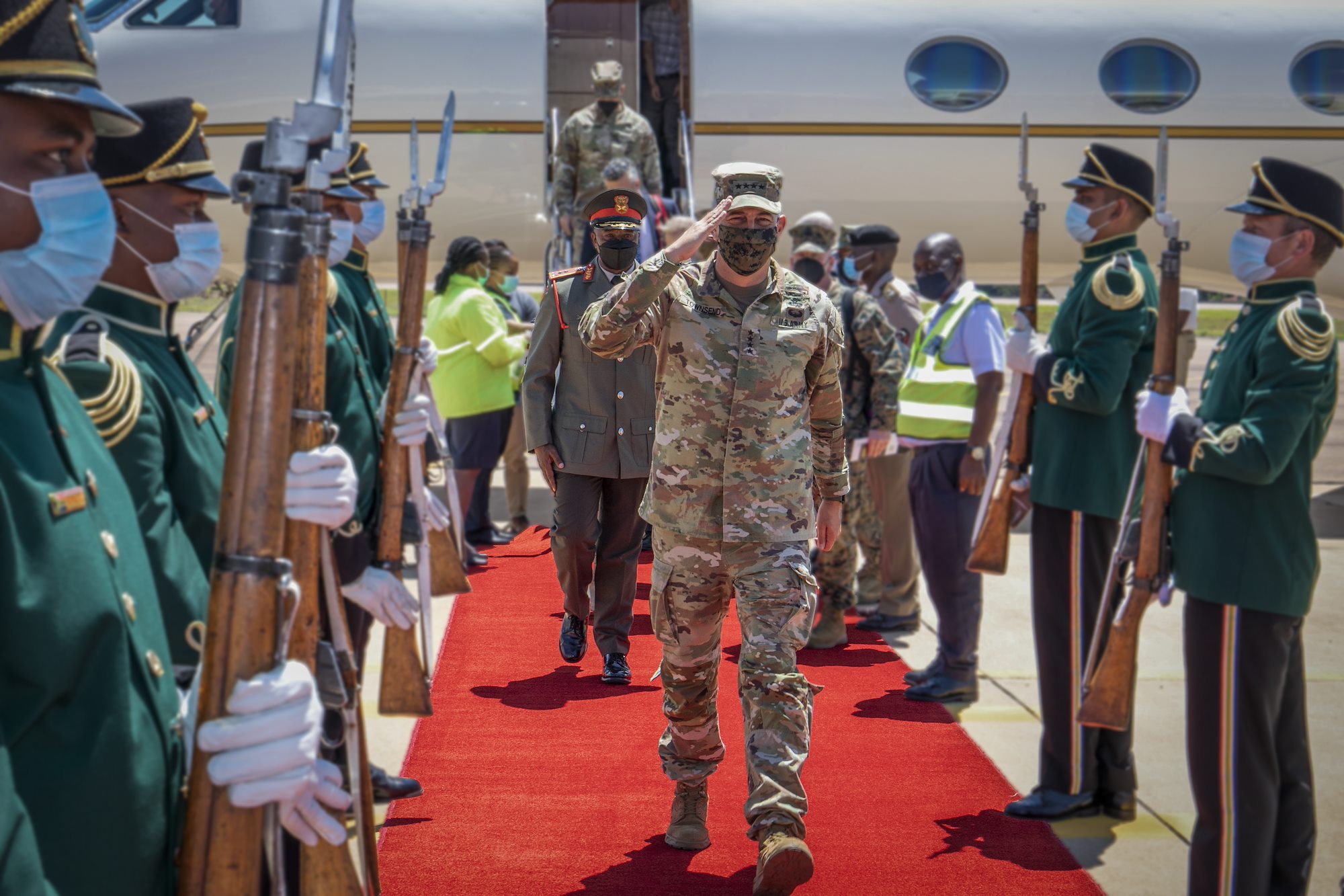 Gen. Townsend visits Mozambique, South Africa, Botswana to advance mutual security interests