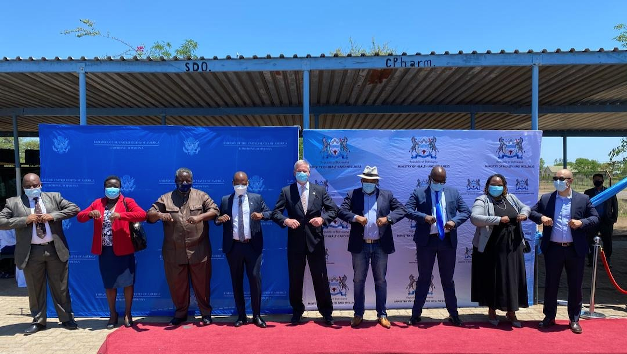 U.S. donates isolation facilities in Botswana to support pandemic mitigation